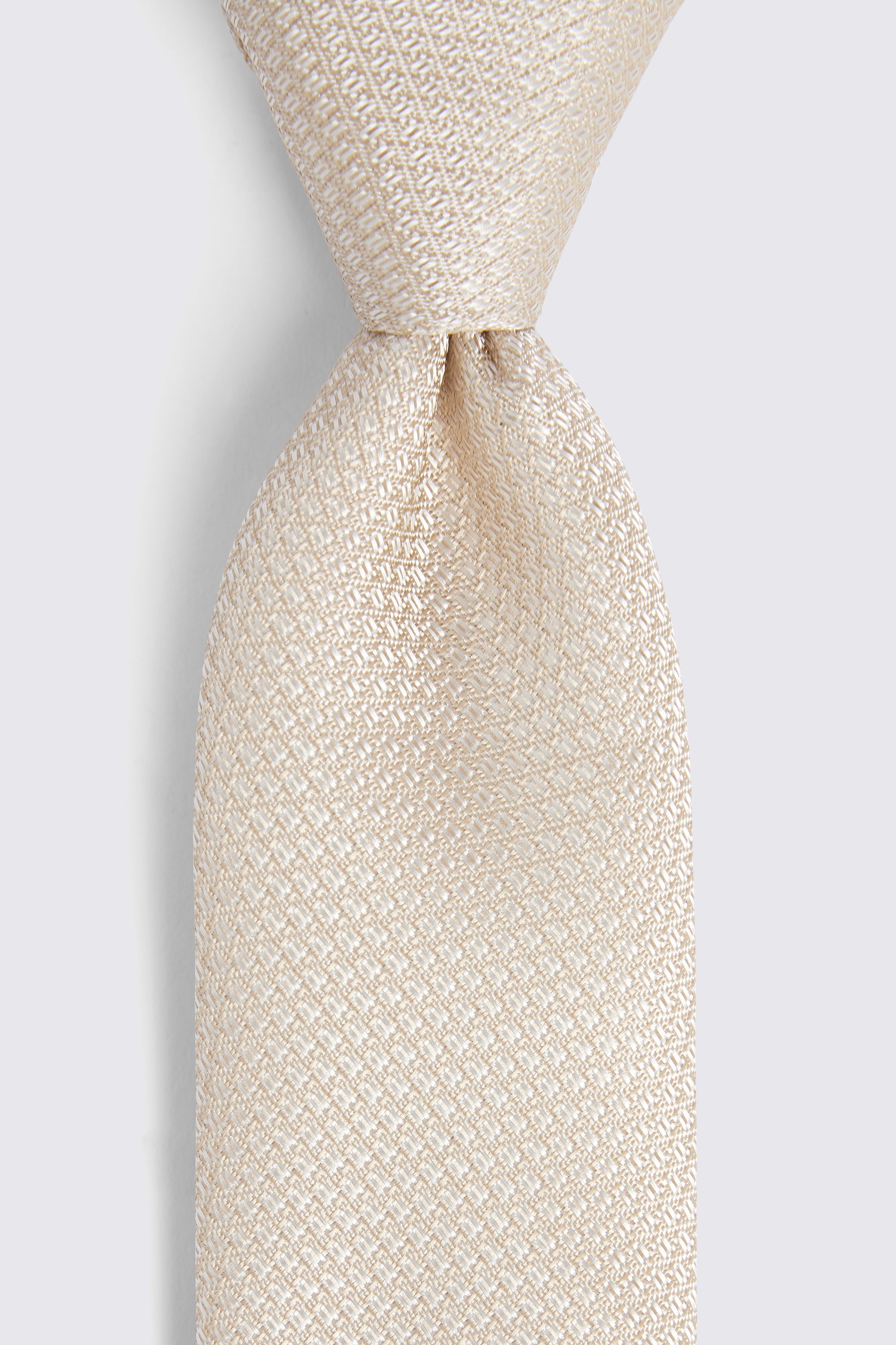 Champagne Textured Tie