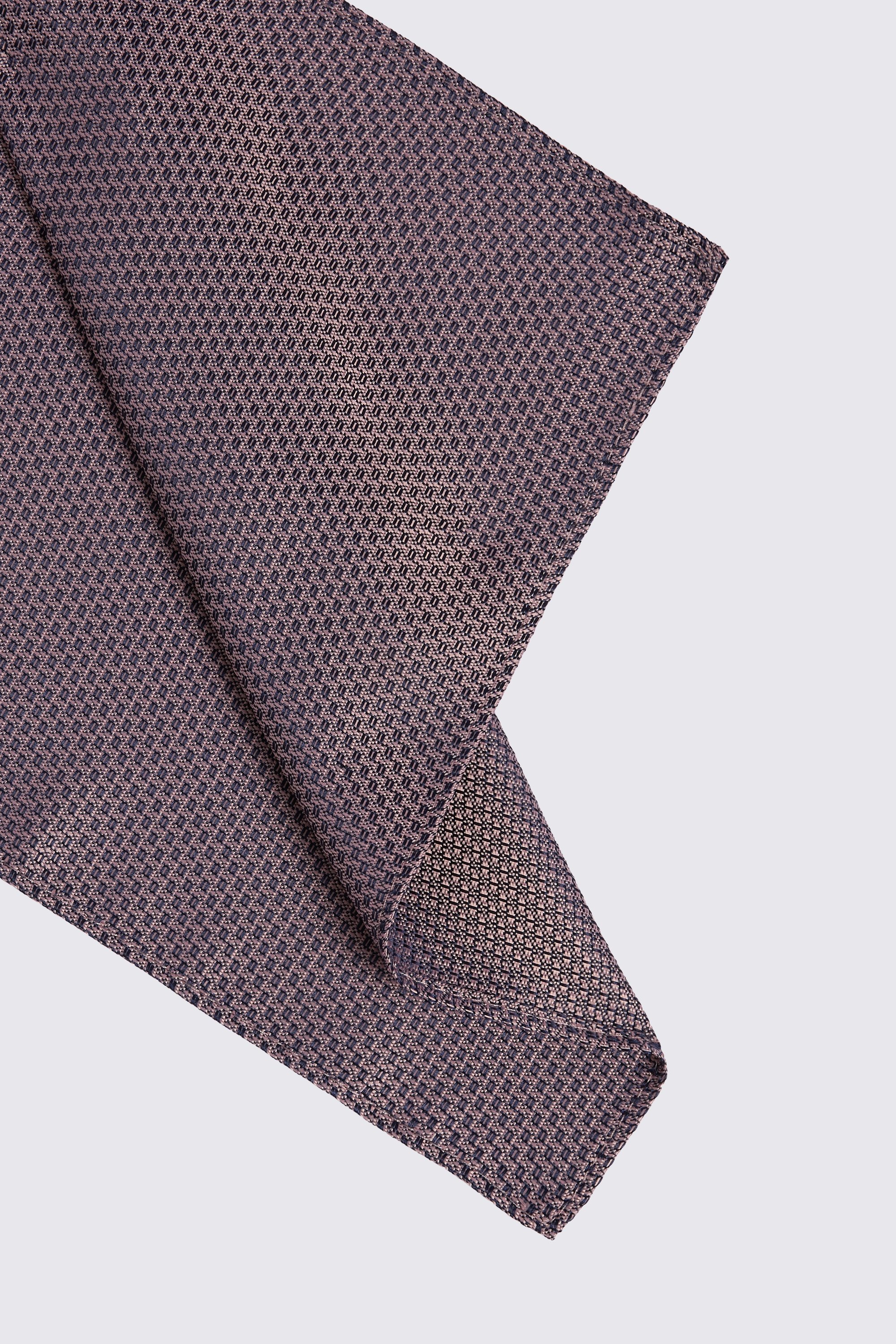 Rose Textured Pocket Square
