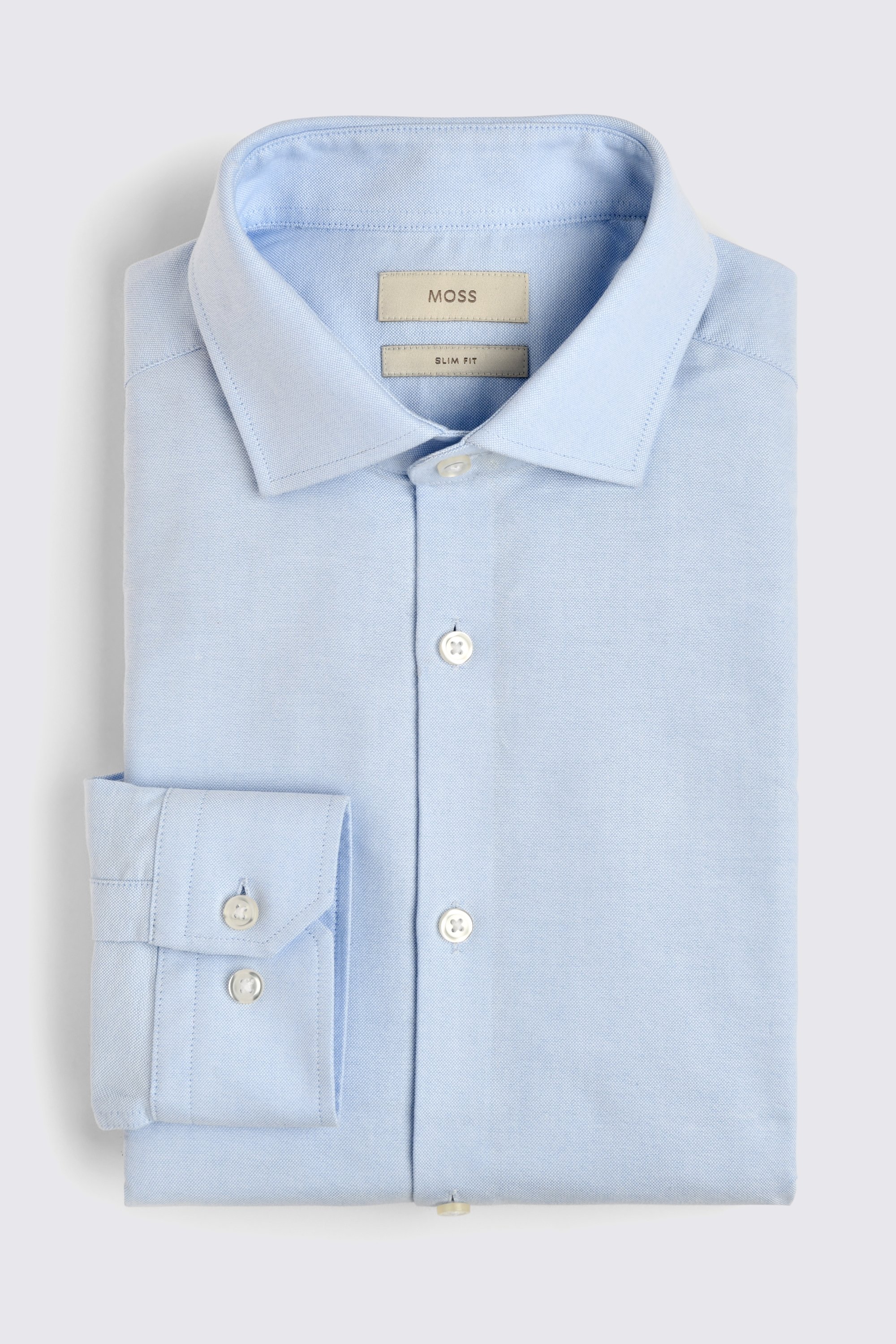 Slim Fit Sky Oxford Shirt