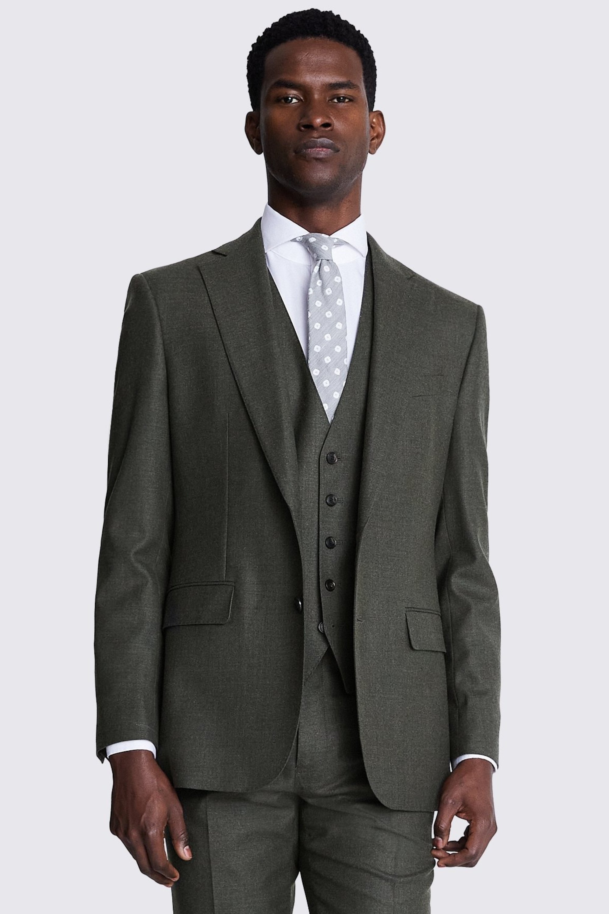 Tailored Fit Green Performance Suit
