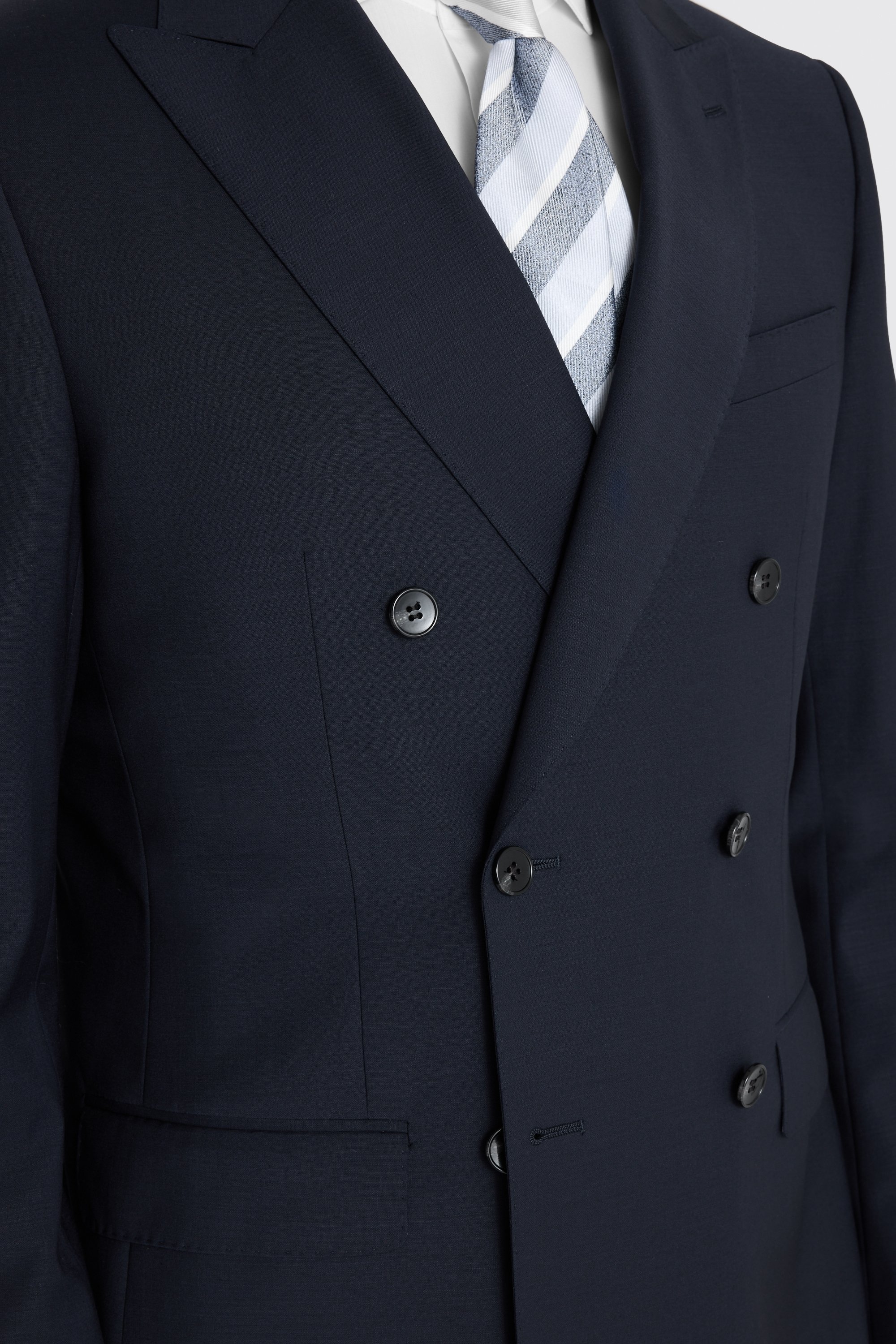 Tailored Fit Navy Performance Suit