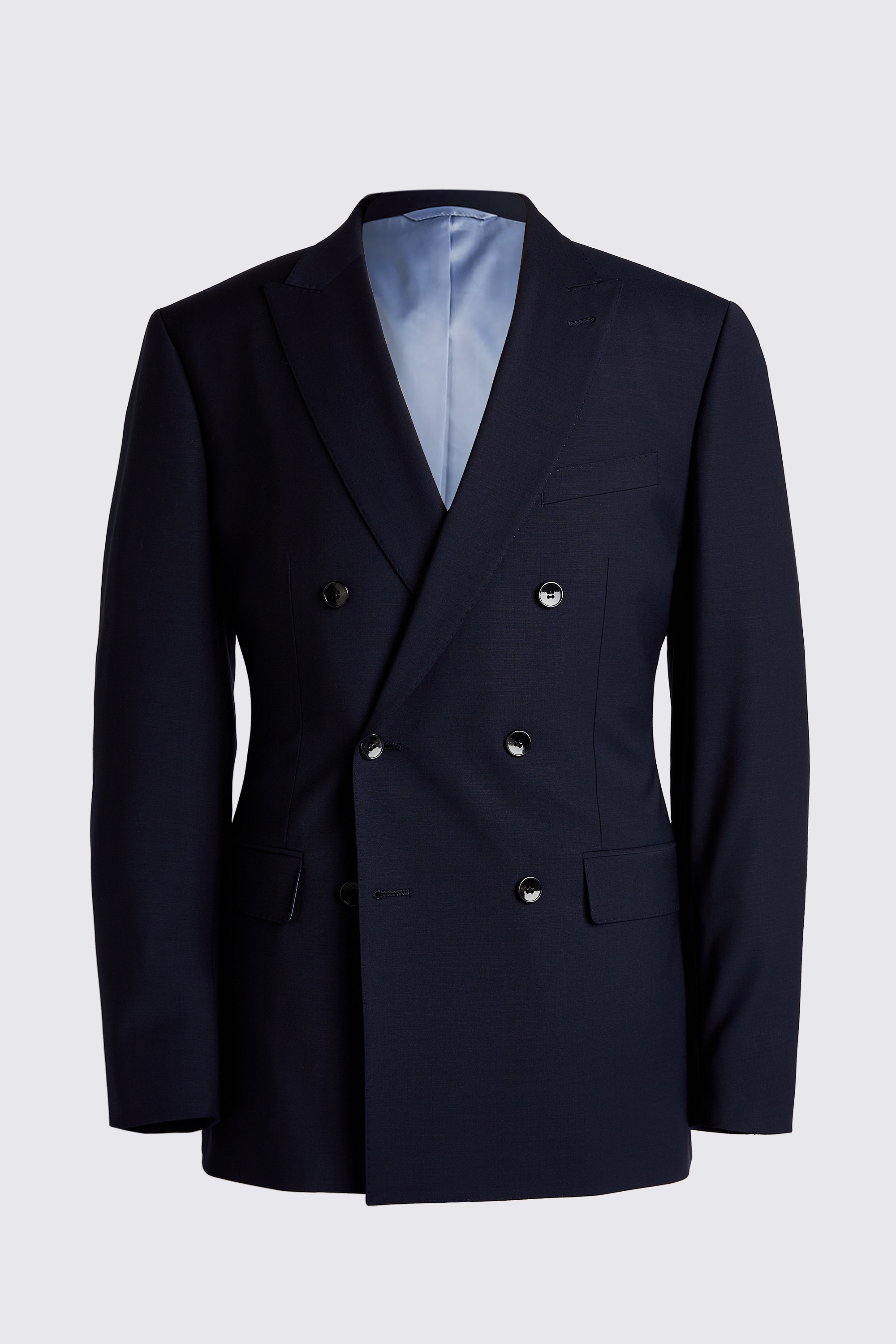 Tailored Fit Navy Performance Jacket | Buy Online at Moss