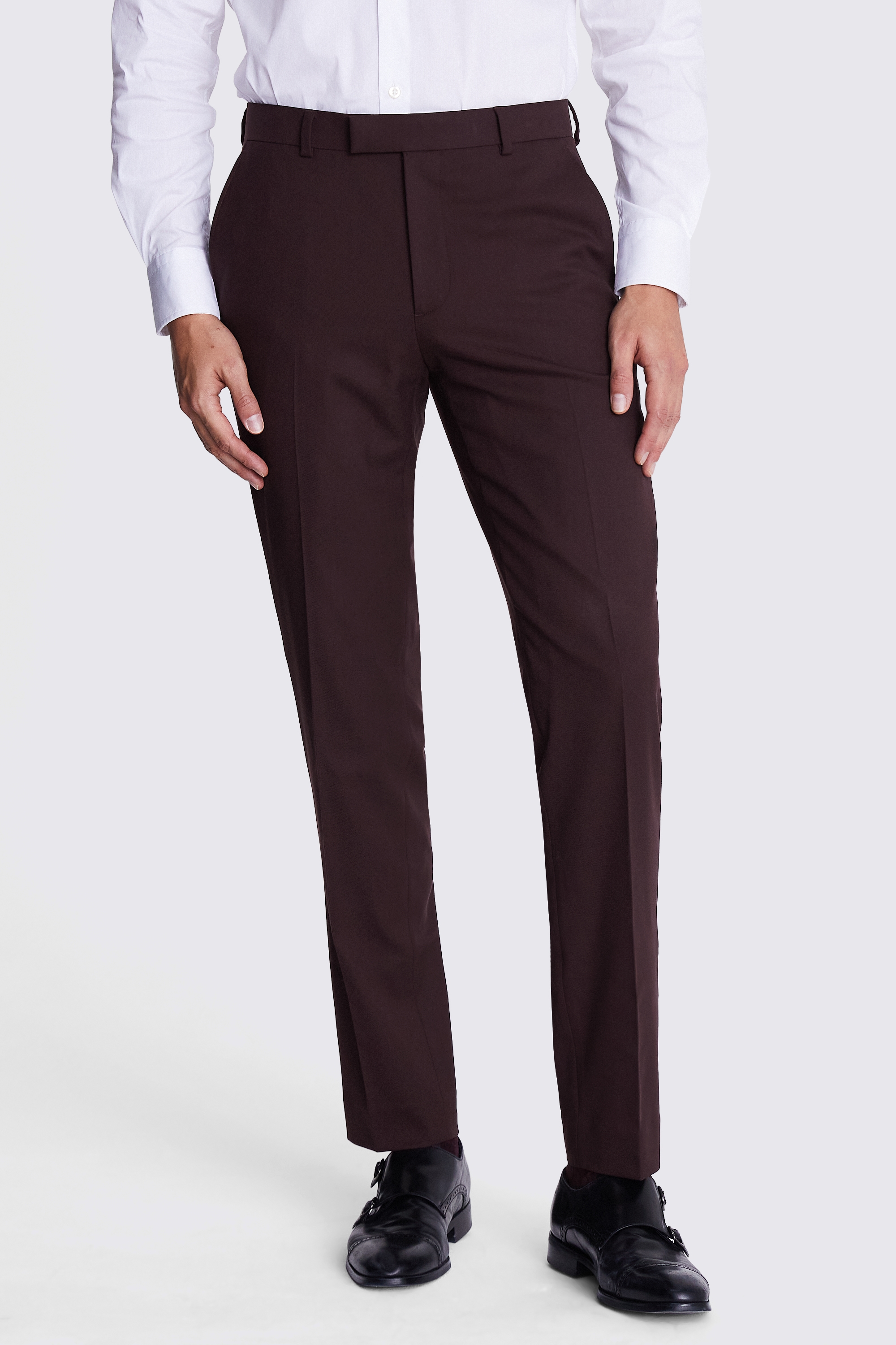 Tailored Fit Port Flannel Trousers