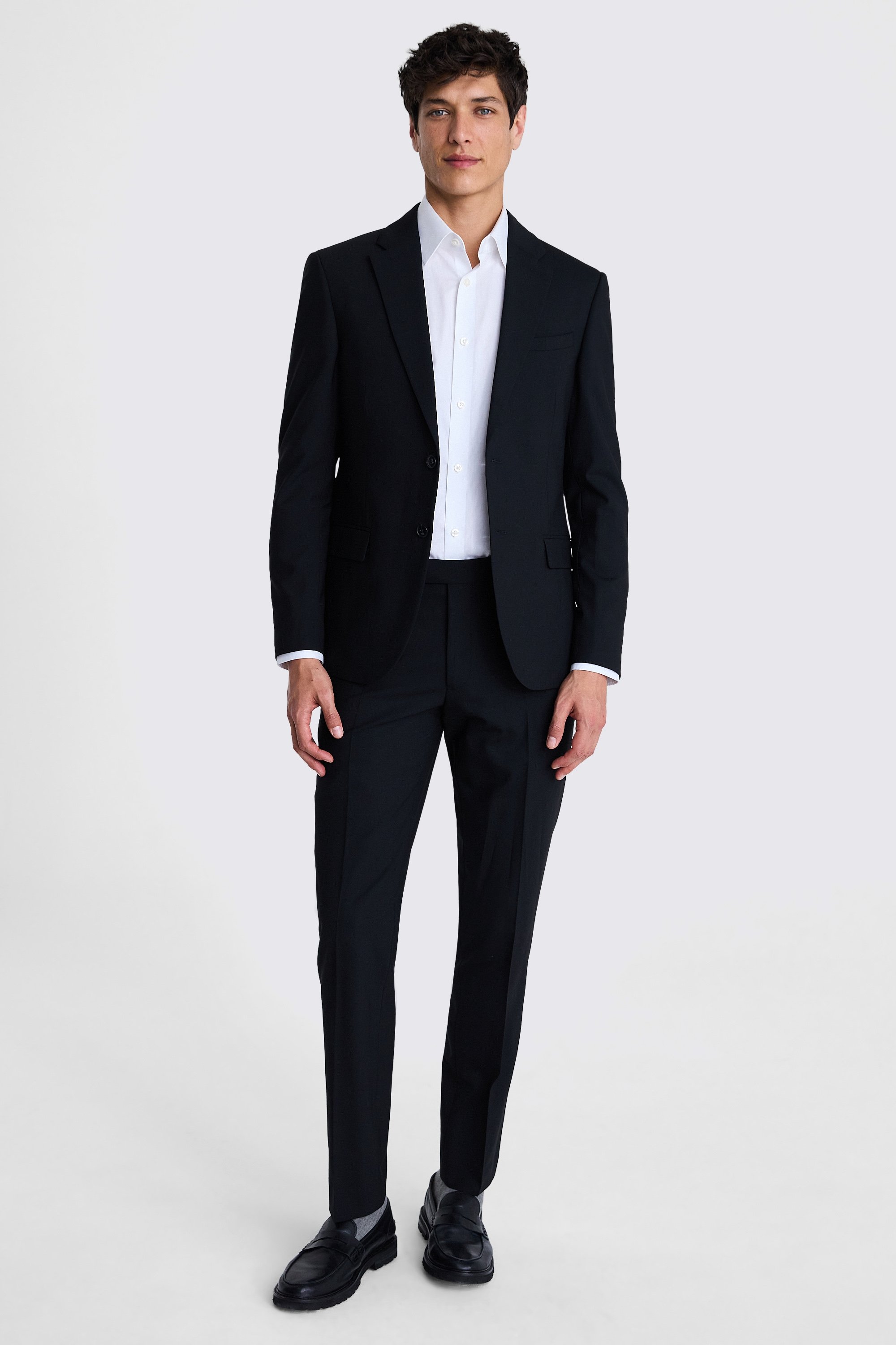 DKNY Slim Fit Black Jacket | Buy Online at Moss
