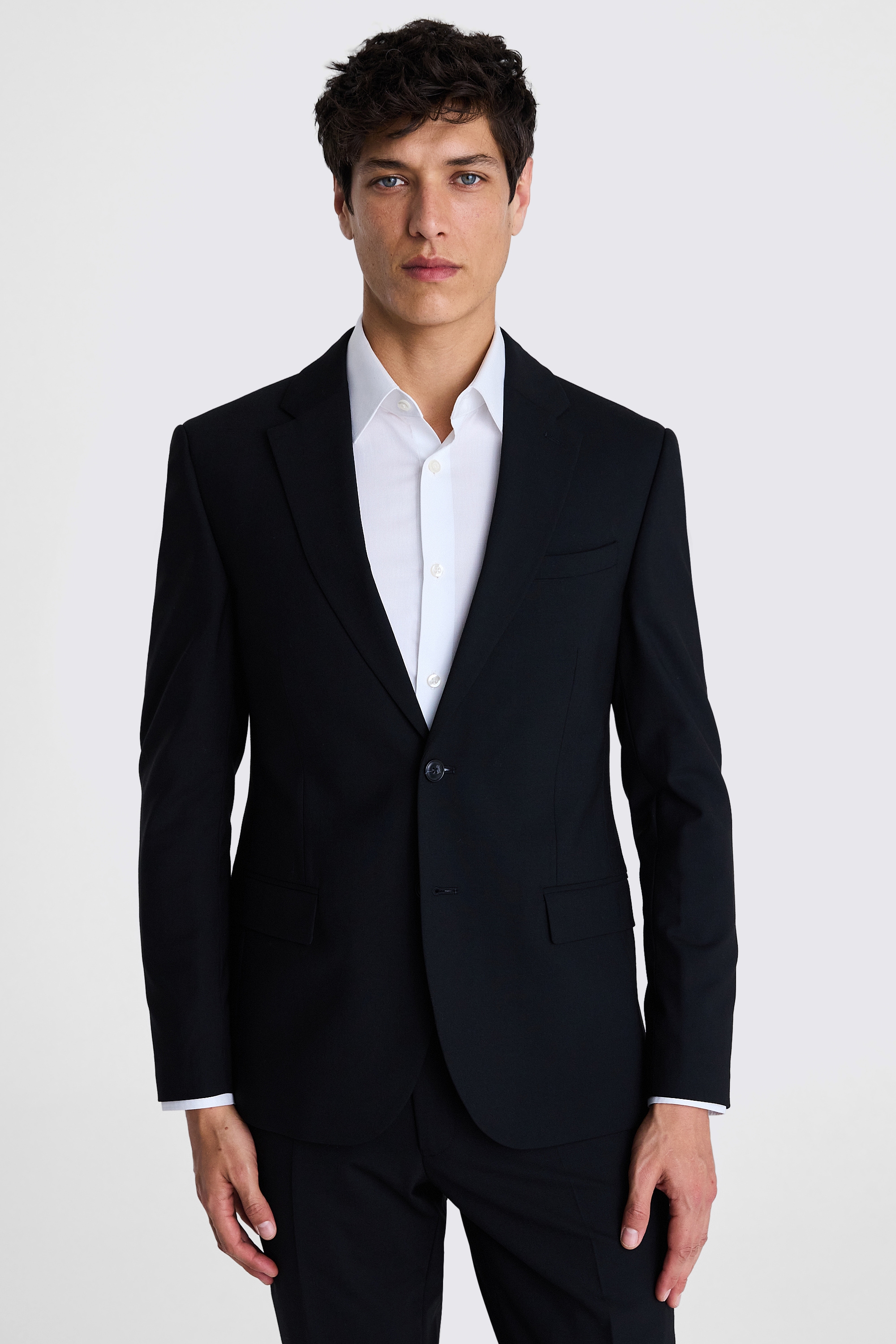 DKNY Slim Fit Black Jacket