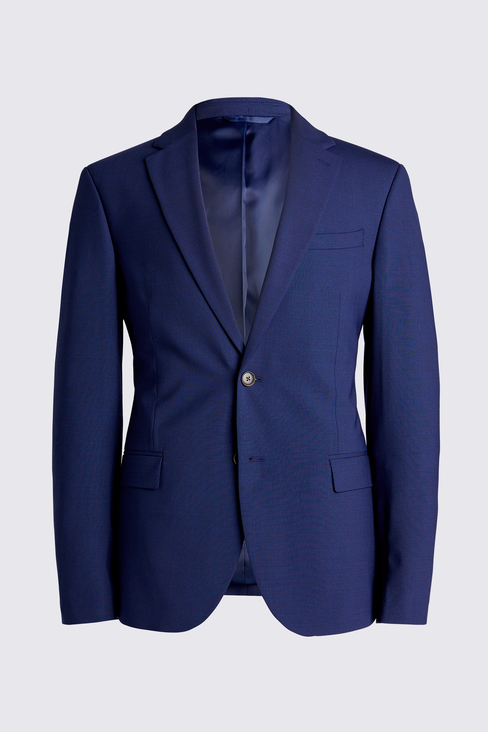 DKNY Slim Fit Bright Blue Jacket