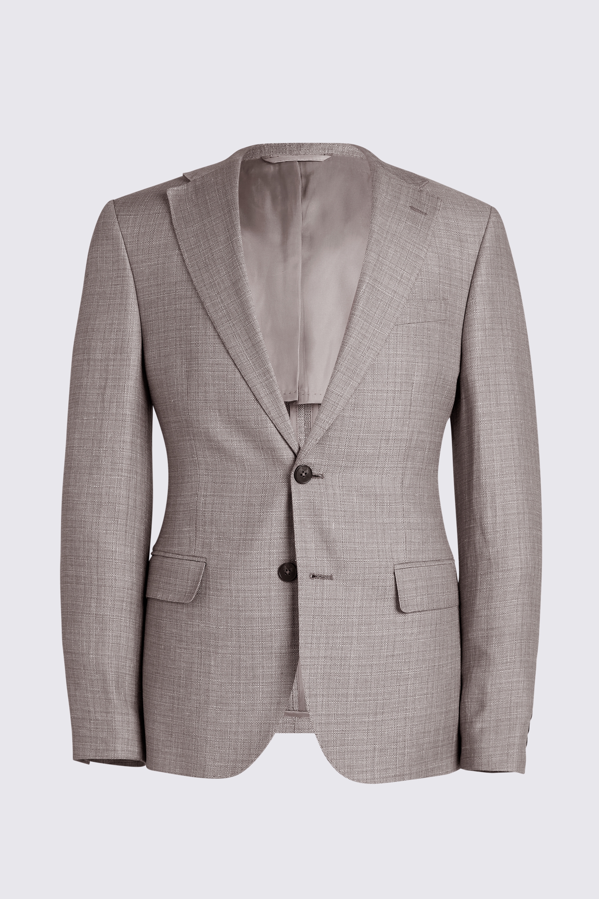 Italian Slim Fit Light Taupe Jacket