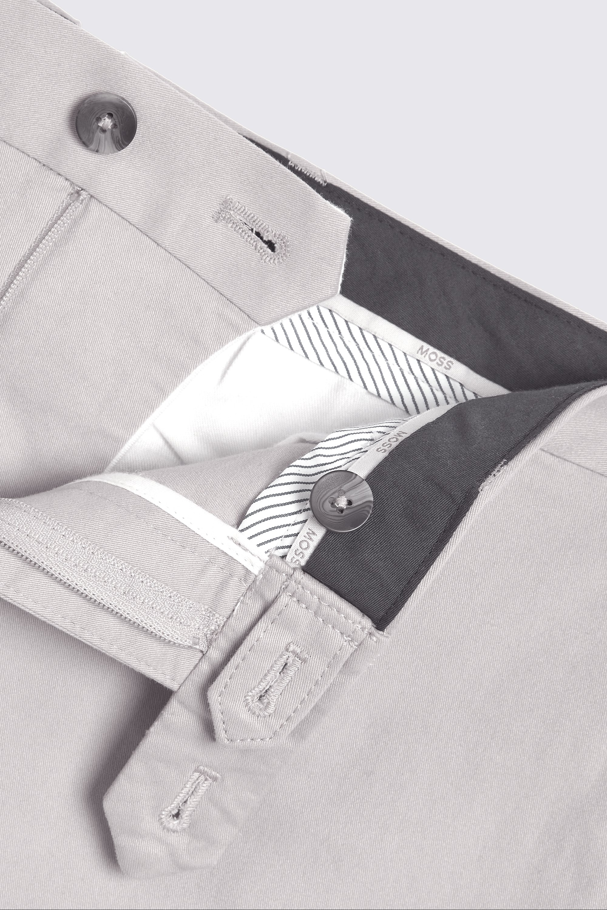 Slim Fit Stone Stretch Chino Shorts