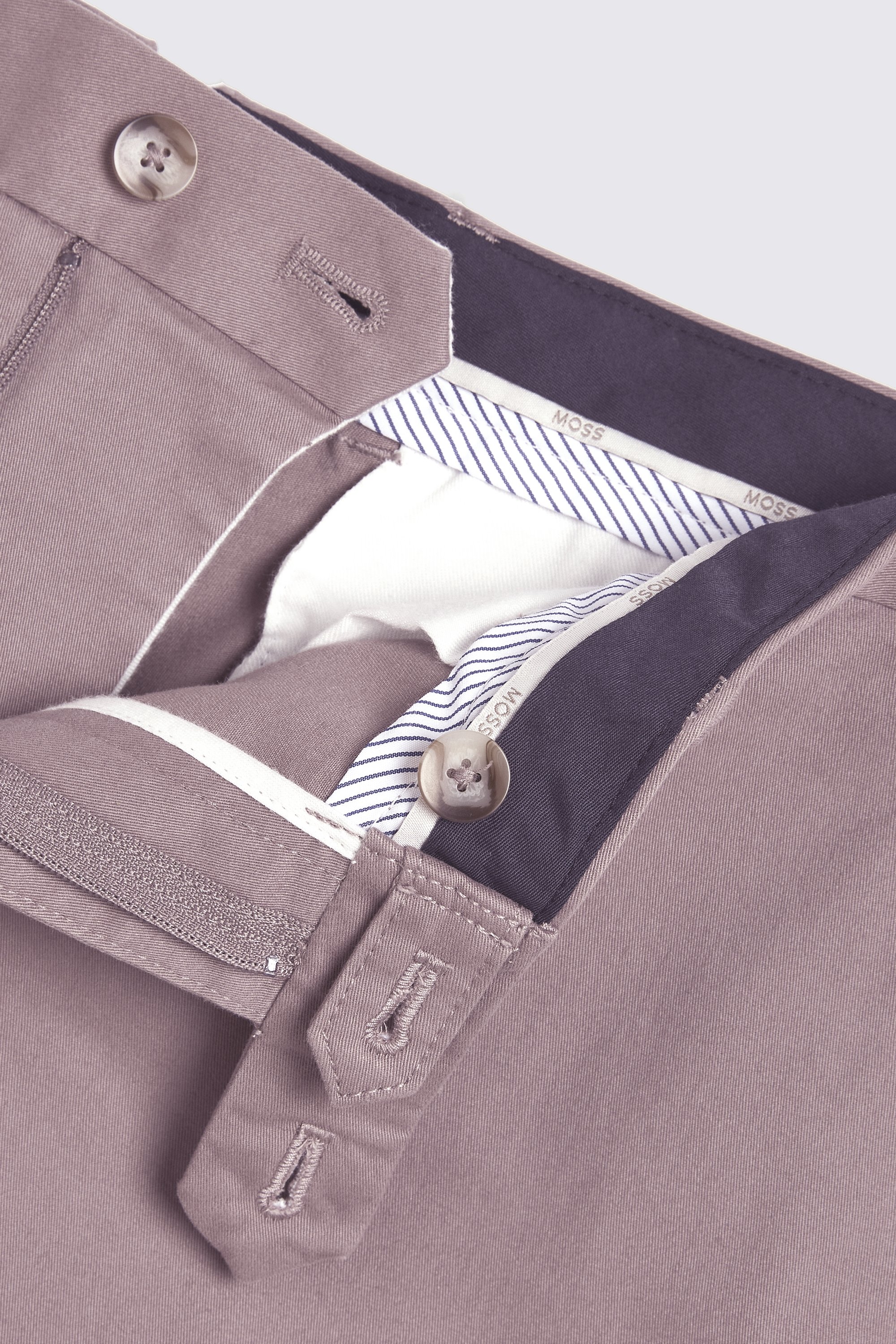 Slim Fit Dusty Pink Chino Shorts