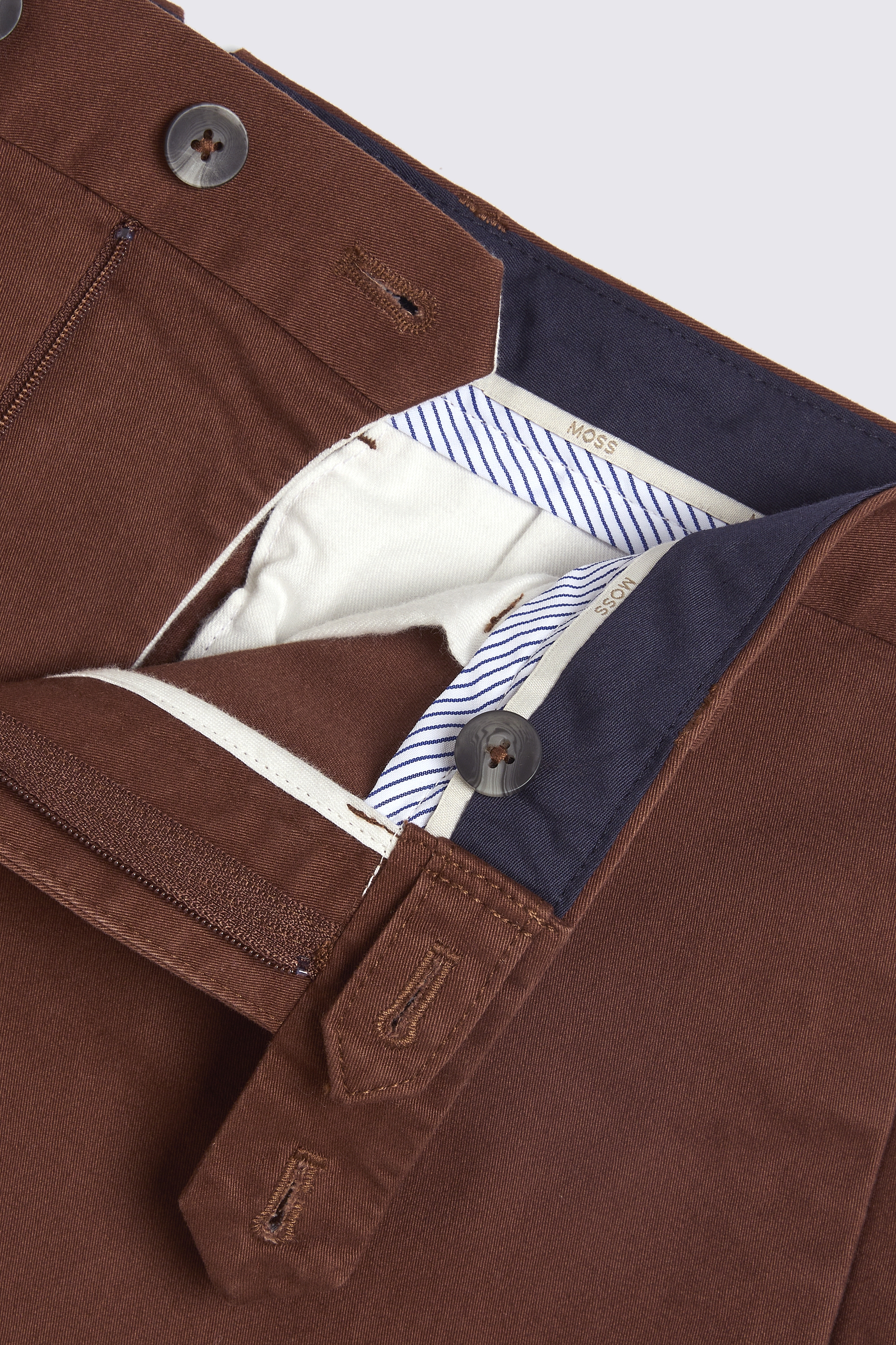 Slim Fit Copper Chino Shorts