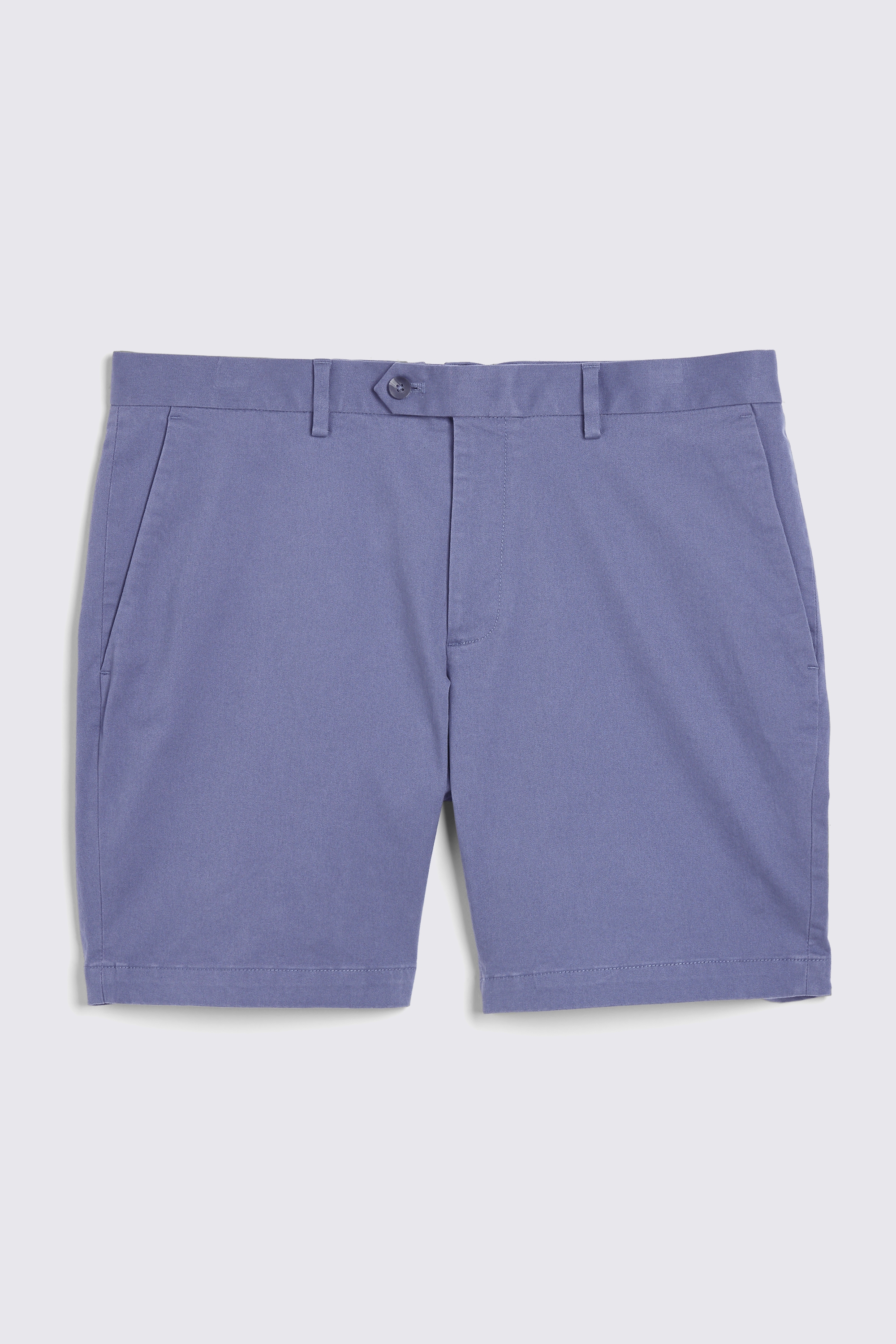 Slim Fit Blue Chino Shorts