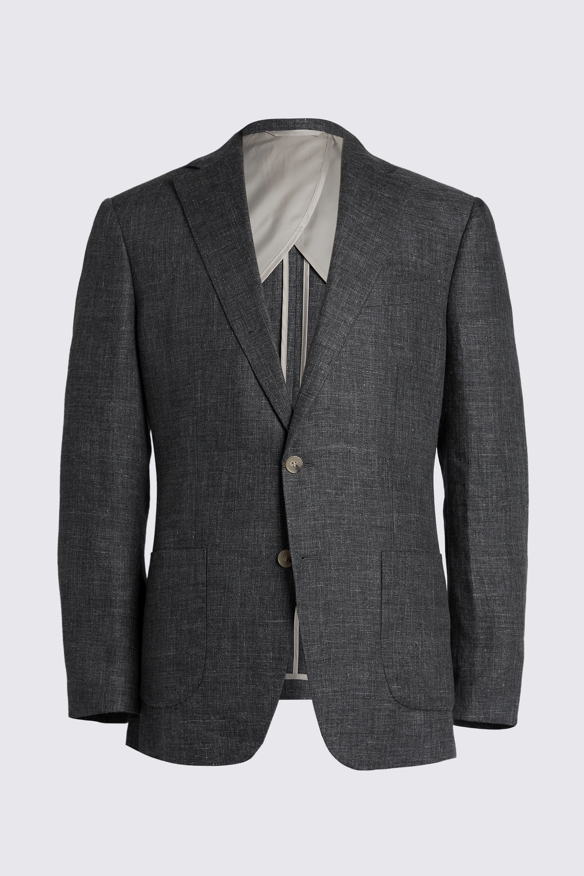 Custom Made khaki linen jacket