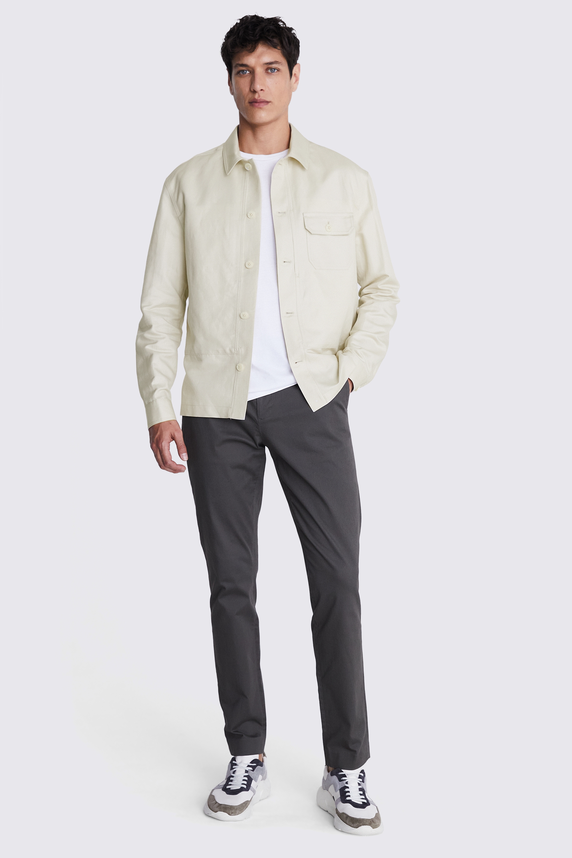 Light Camel Worker Overshirt