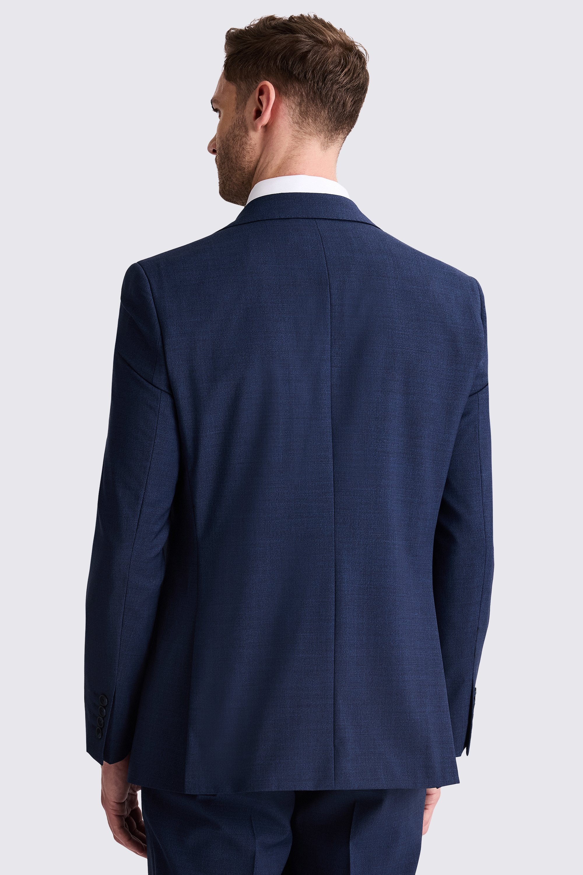 Tailored Fit Blue Performance Suit
