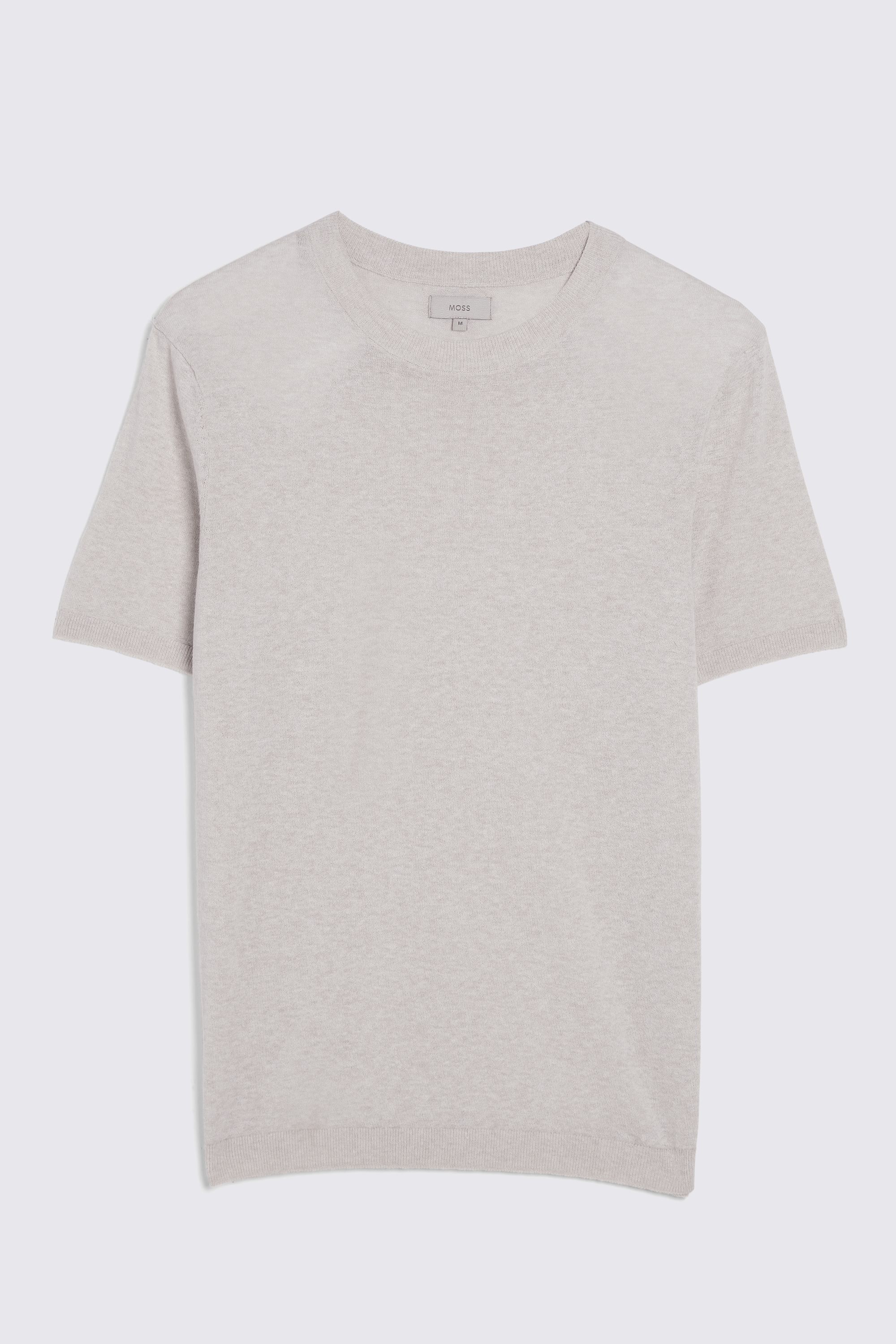 Linen Blend Oatmeal T-shirt