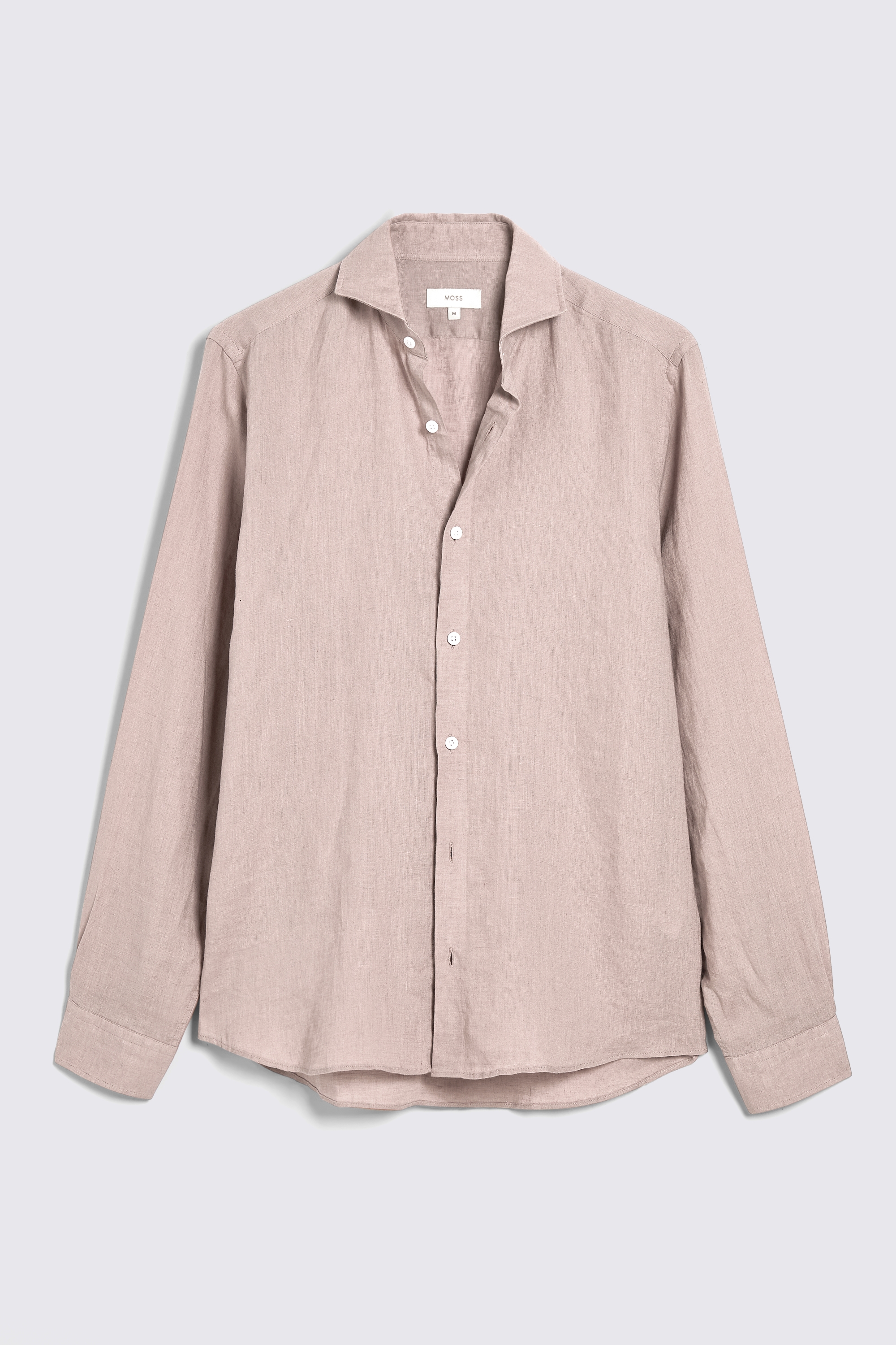 Dusty Pink Linen Shirt