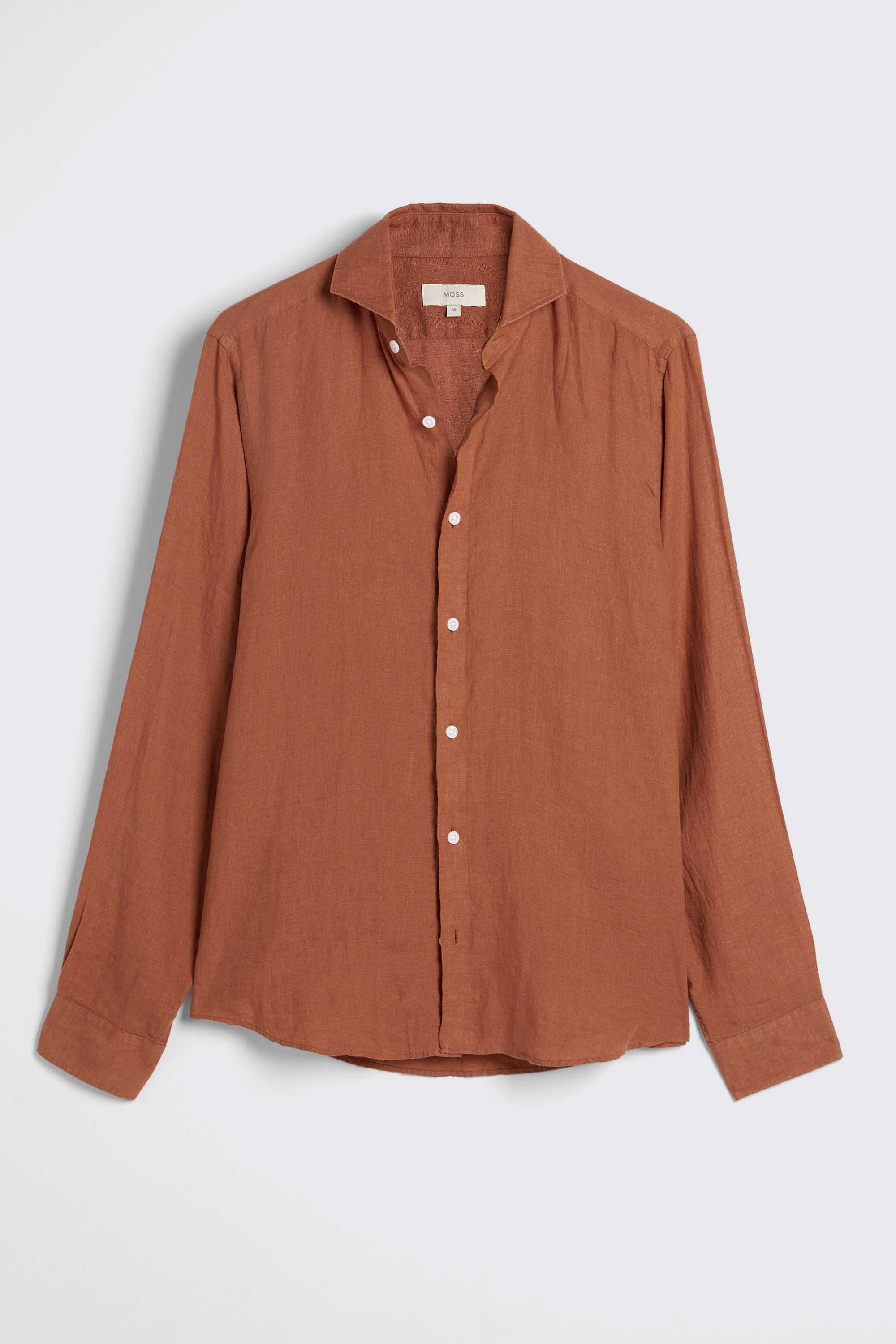 Rust Linen Shirt