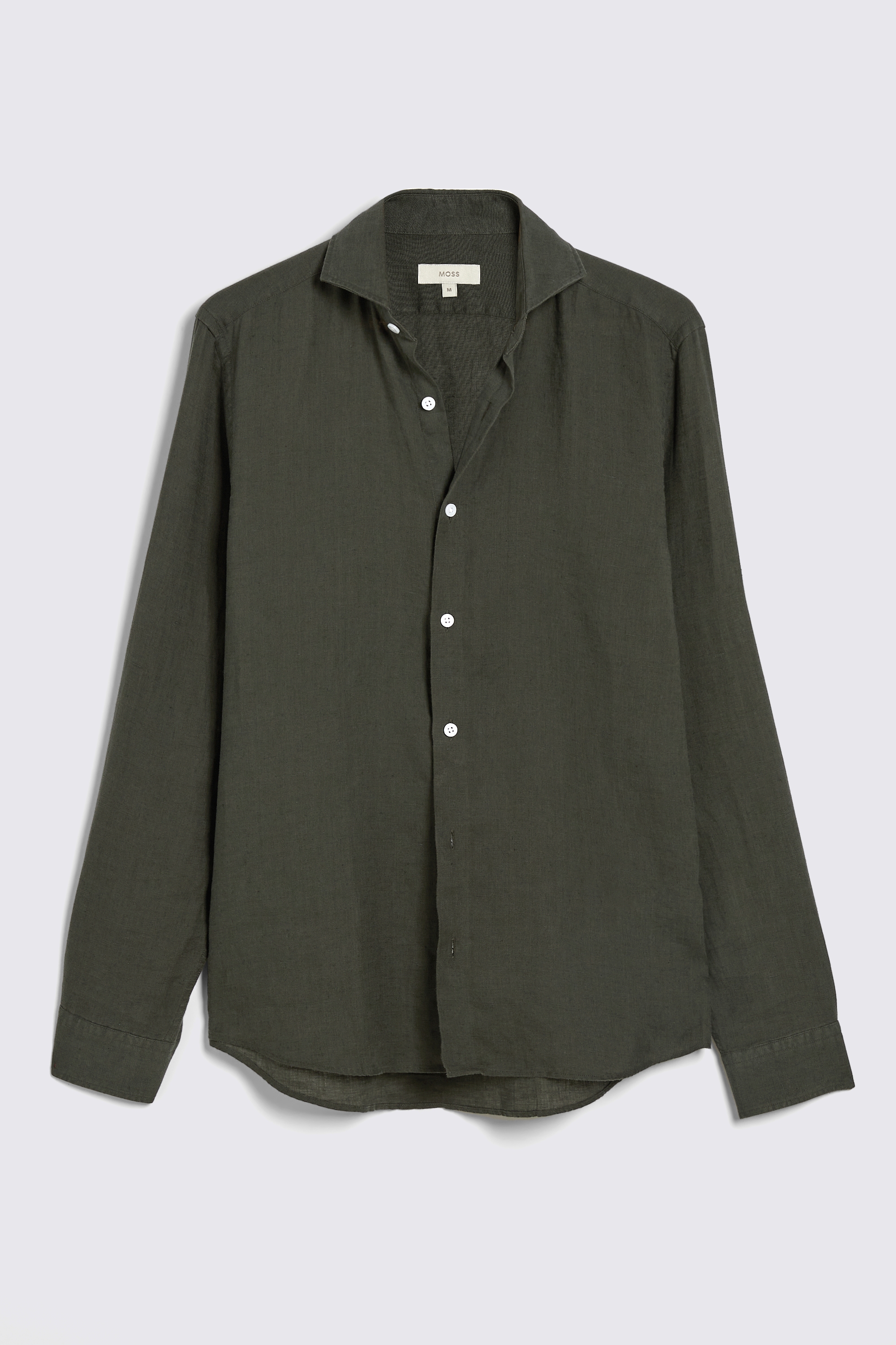 Khaki Linen Shirt