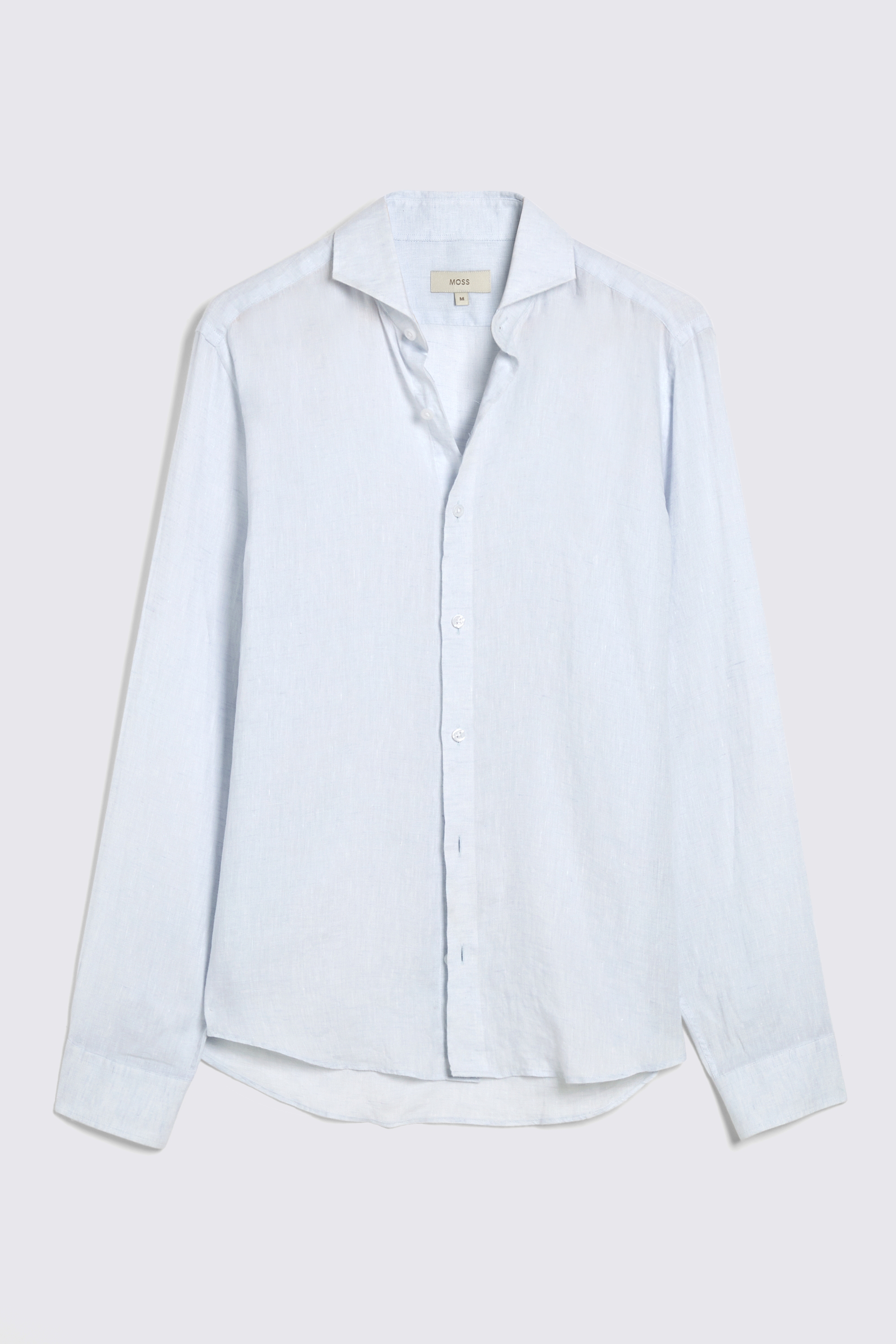 Soft Blue Linen Shirt