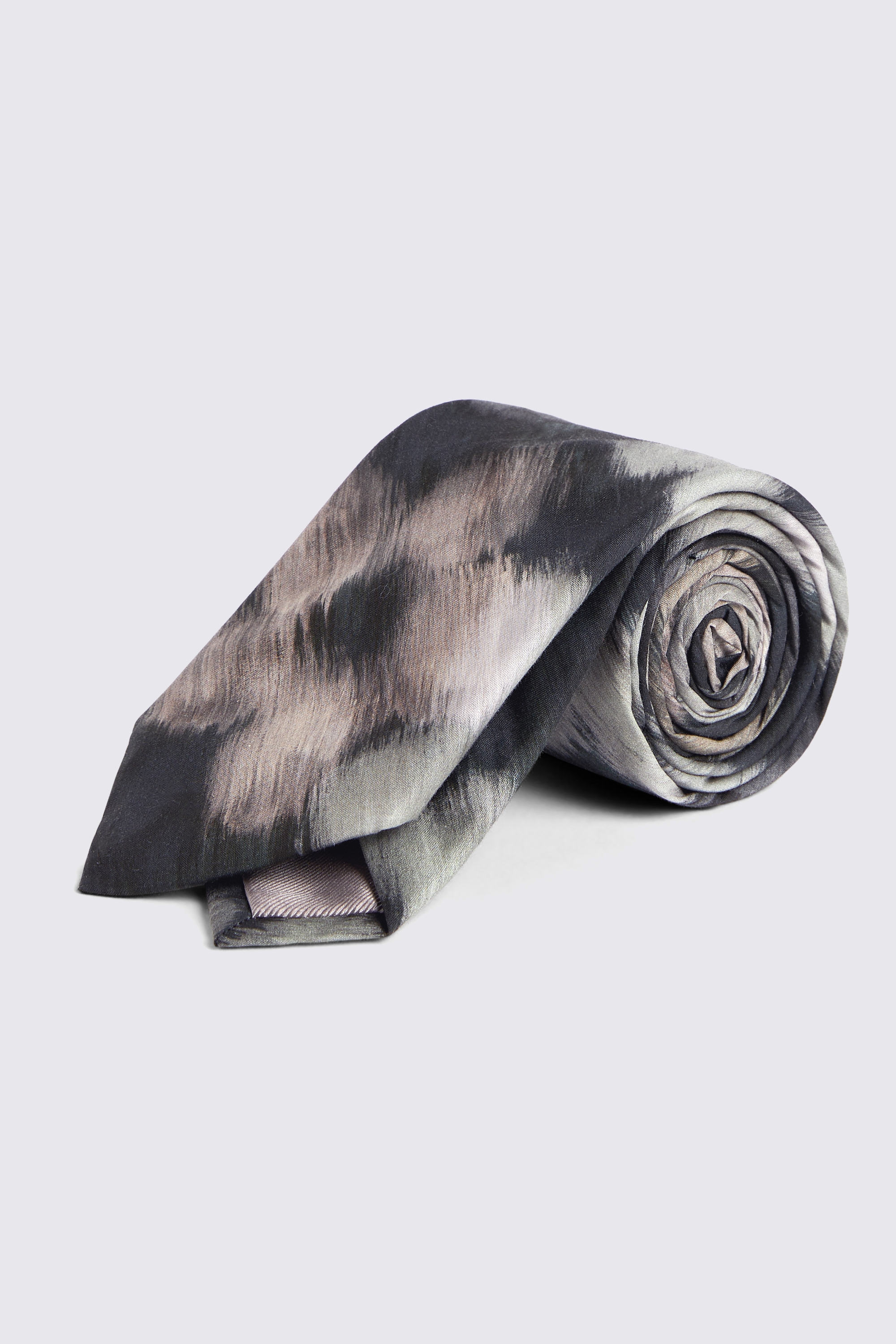 Midnight Macro Floral Tie Made with Liberty Fabric