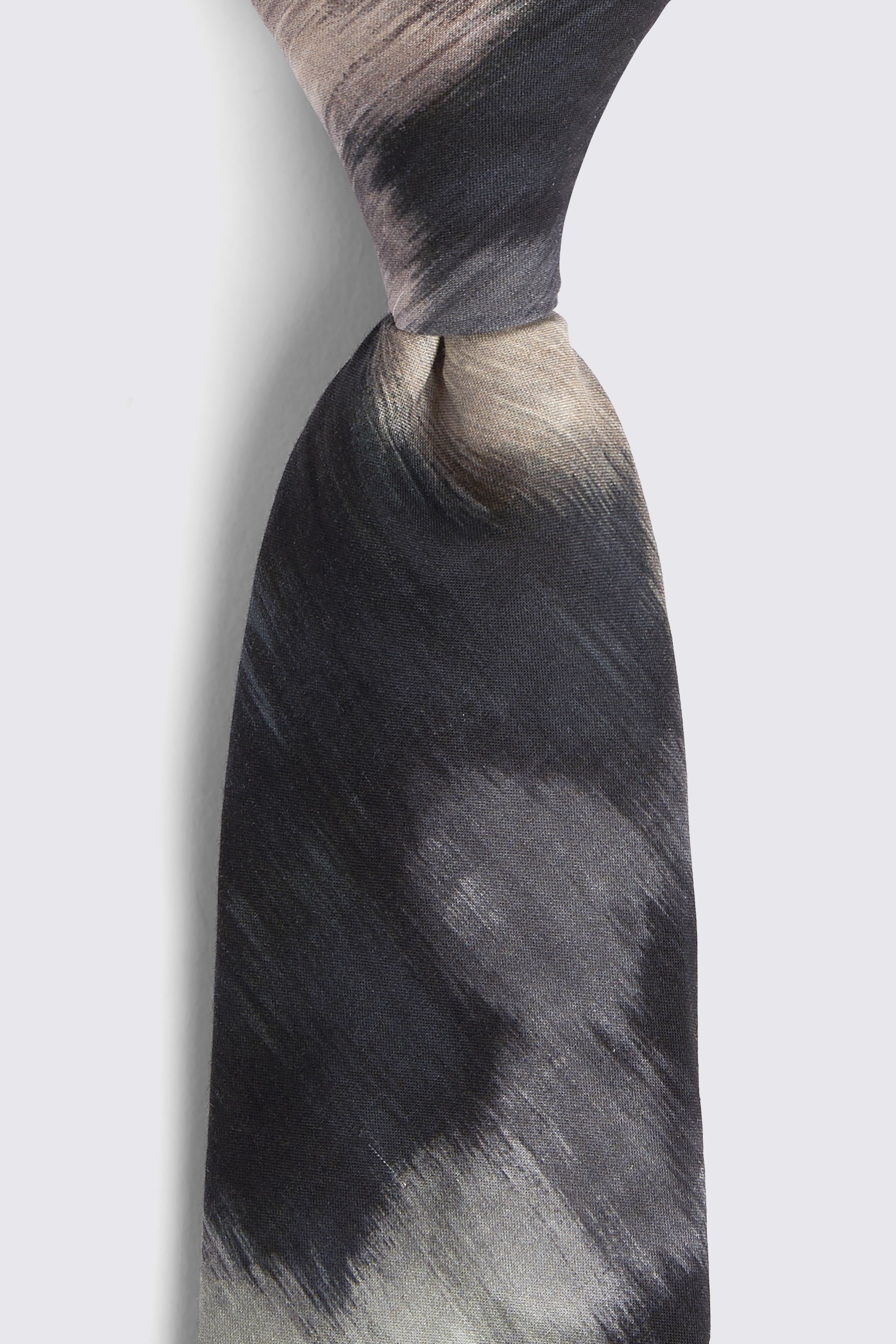 Midnight Macro Floral Tie Made with Liberty Fabric