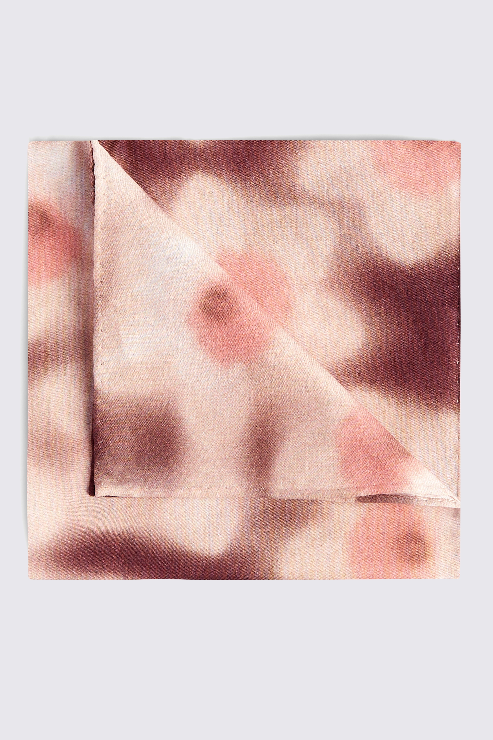 Burgundy Macro Floral Pocket Square Made With Liberty Fabric