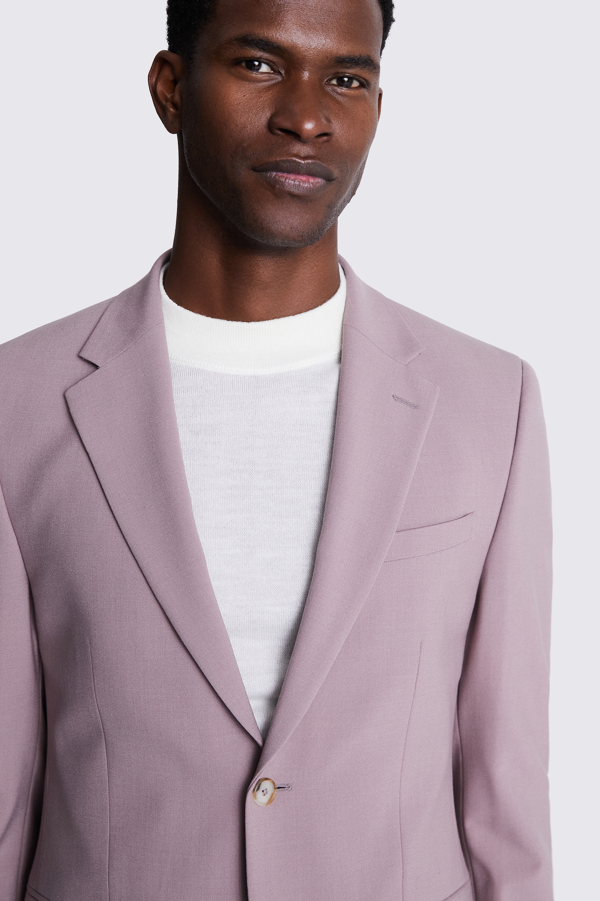 DKNY Slim Fit Dusty Pink Jacket