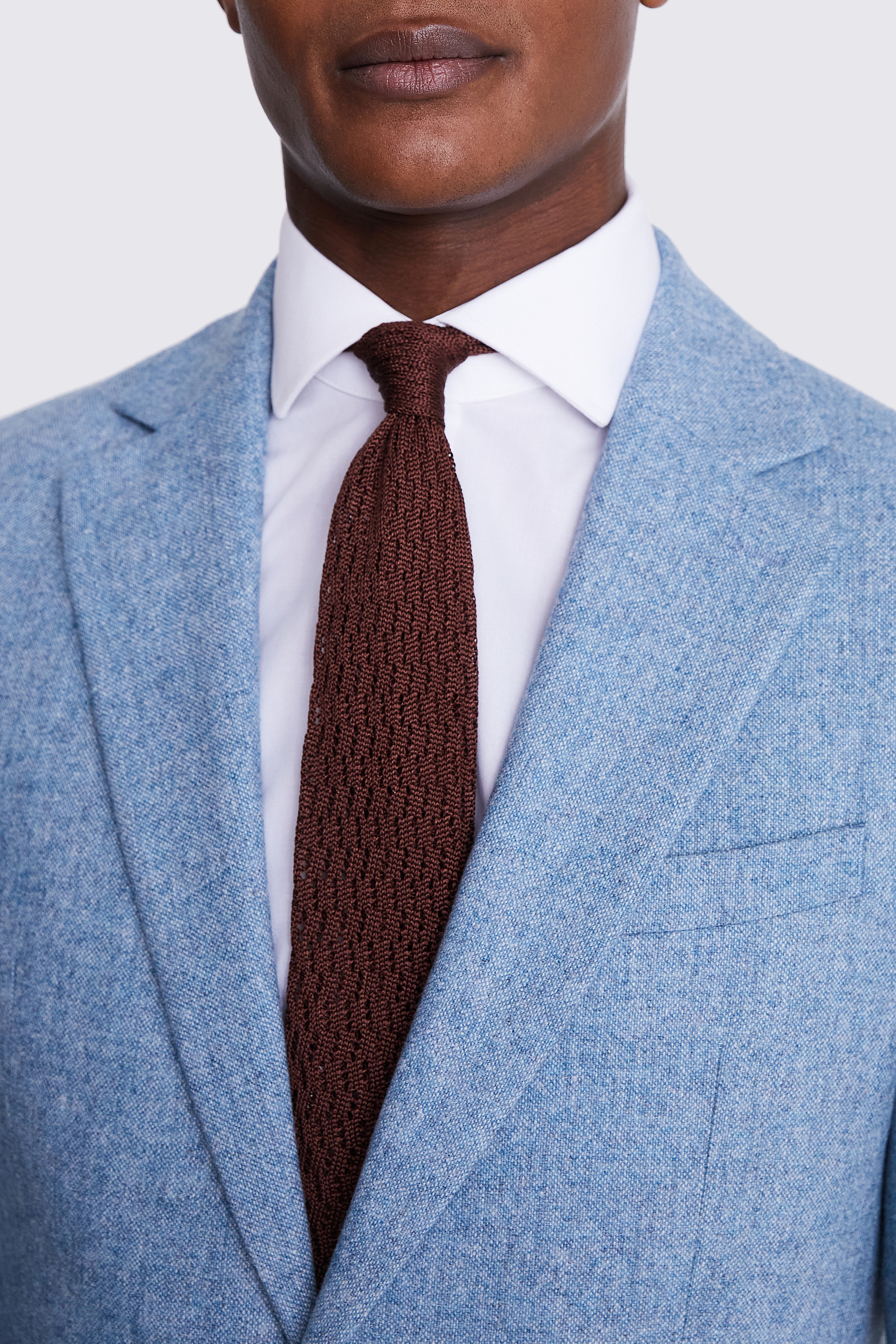 Tailored Fit Aqua Donegal Jacket