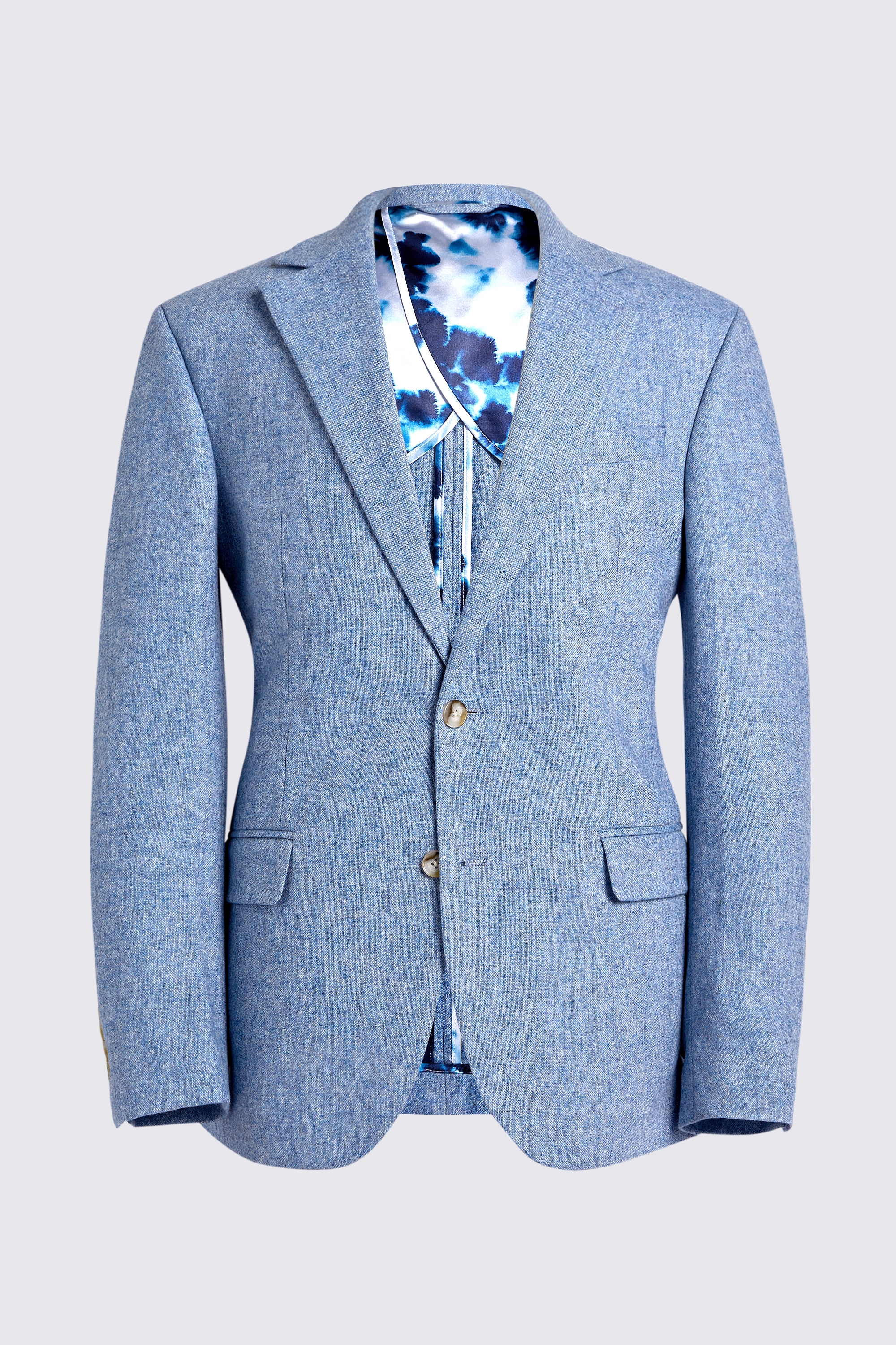 Tailored Fit Aqua Donegal Jacket