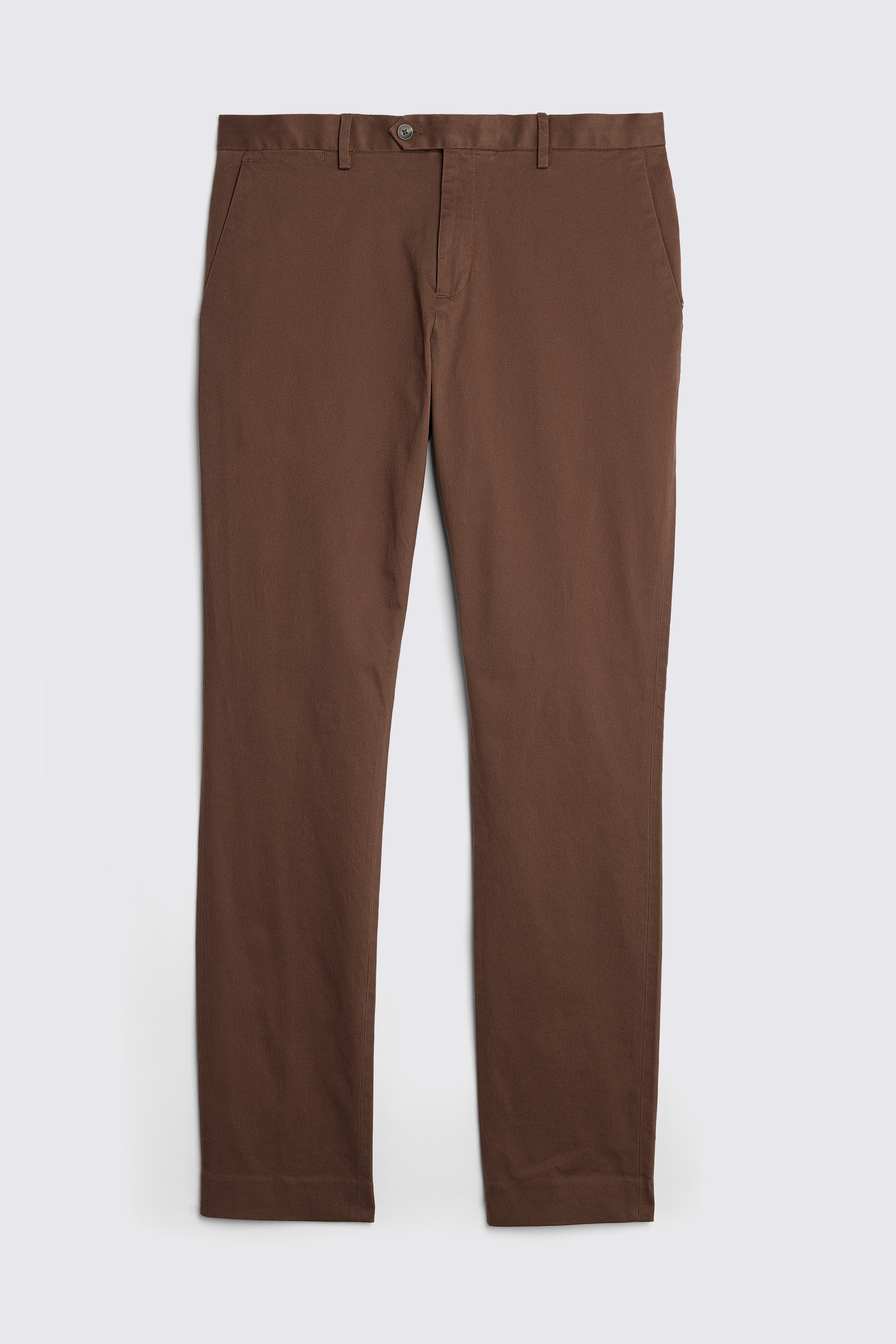 Slim Fit Copper Stretch Chinos
