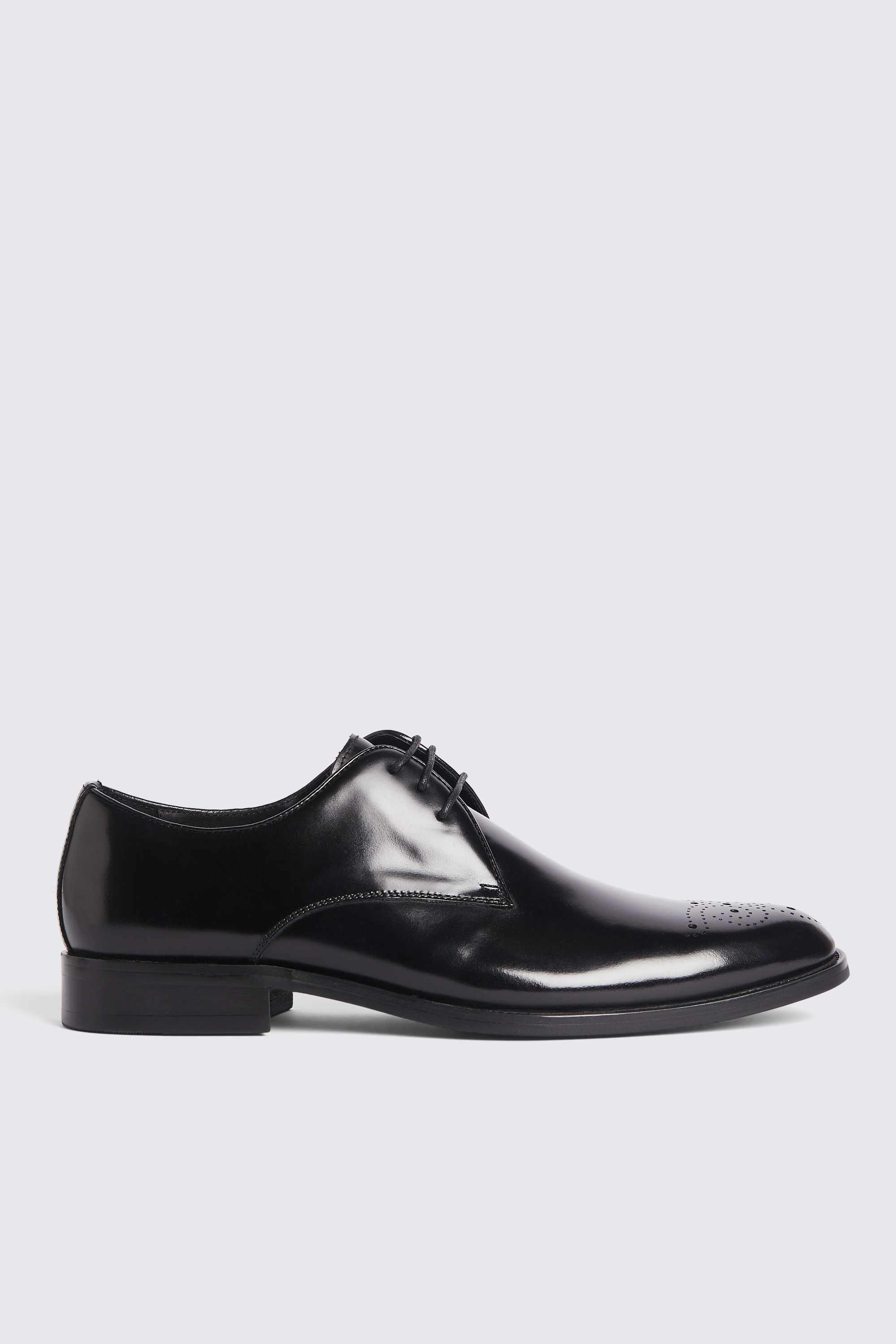 John White Romsey Black Brogues
