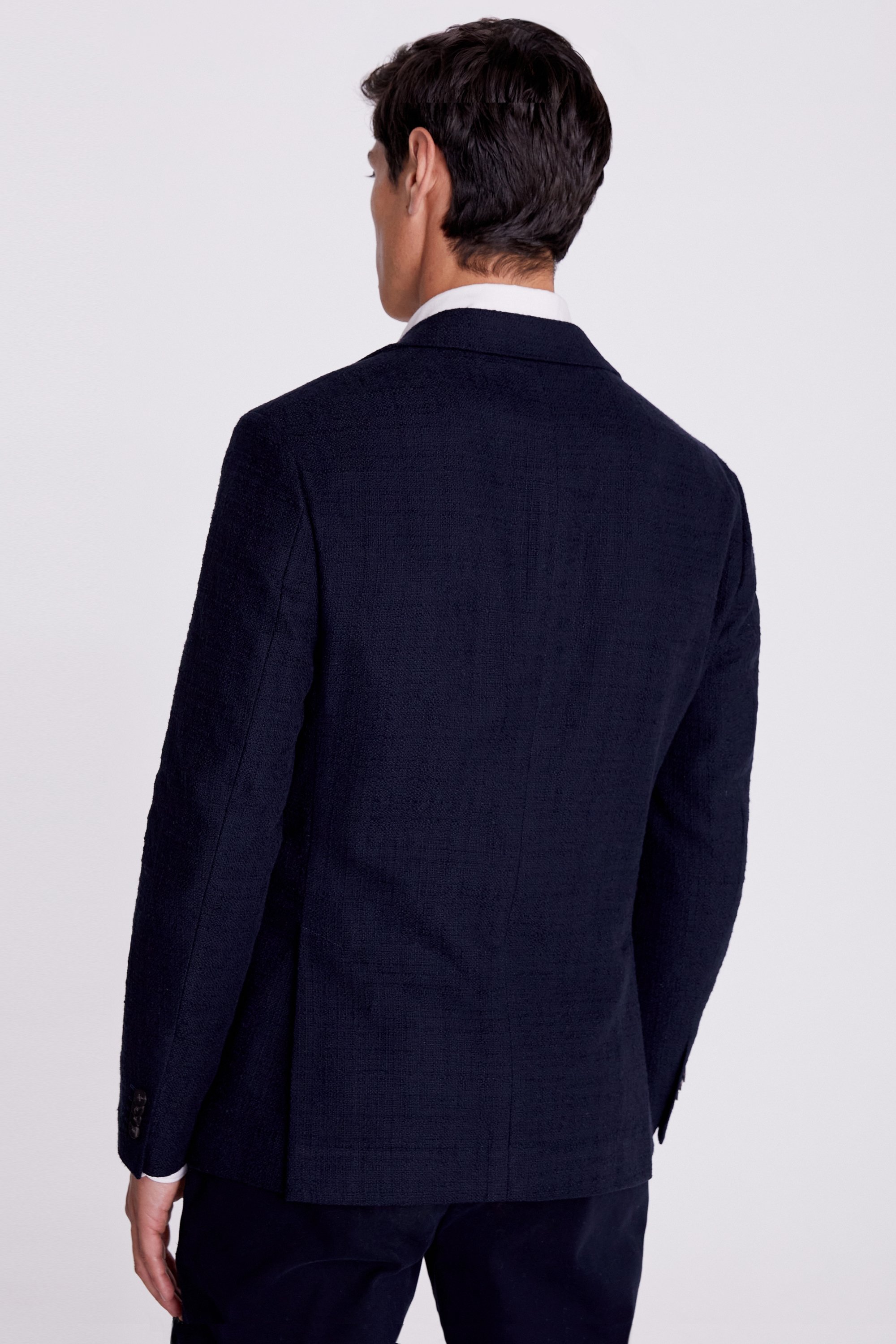 Tailored Fit Navy Hoxton Jacket