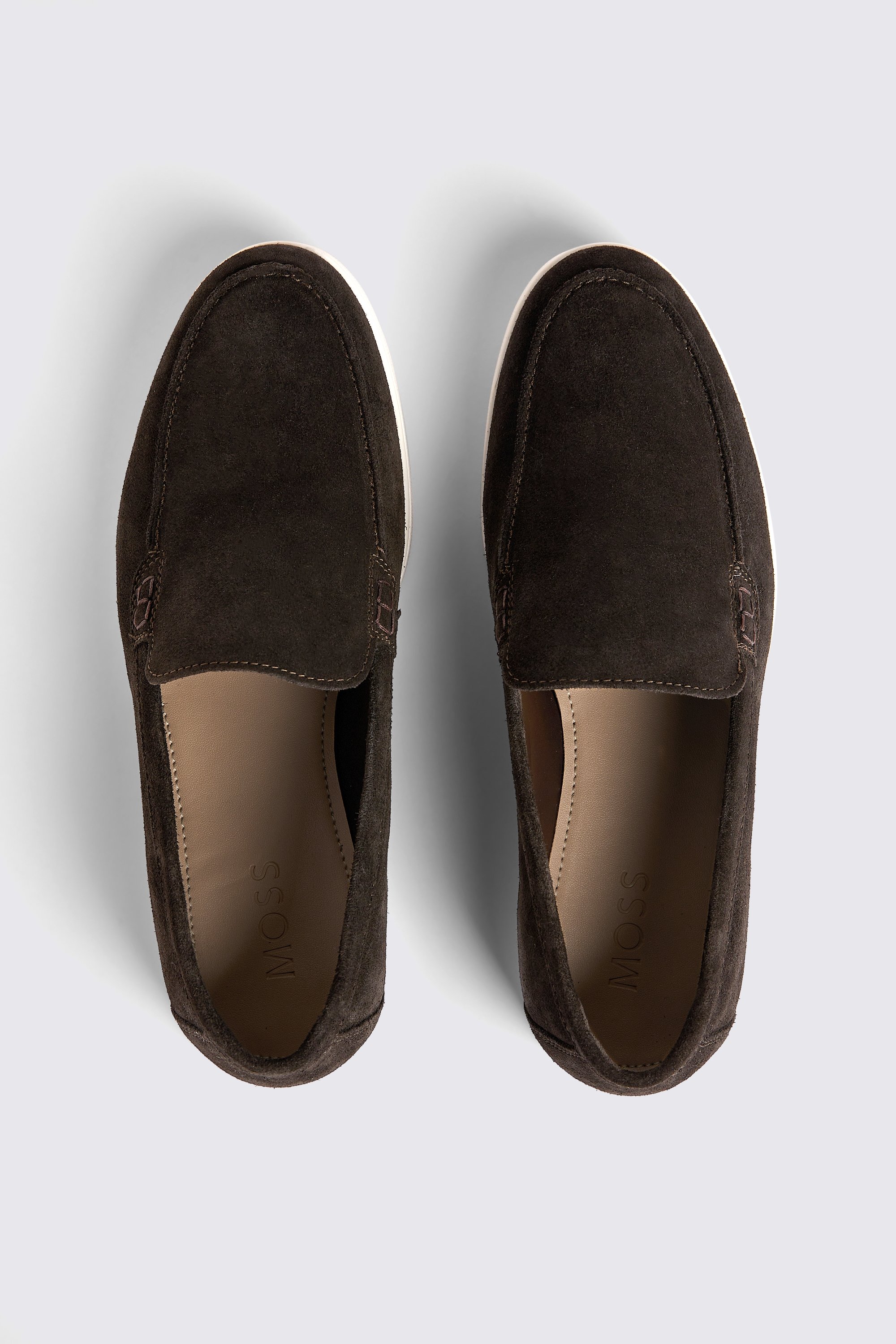 Lewisham Brown Suede Casual Loafers