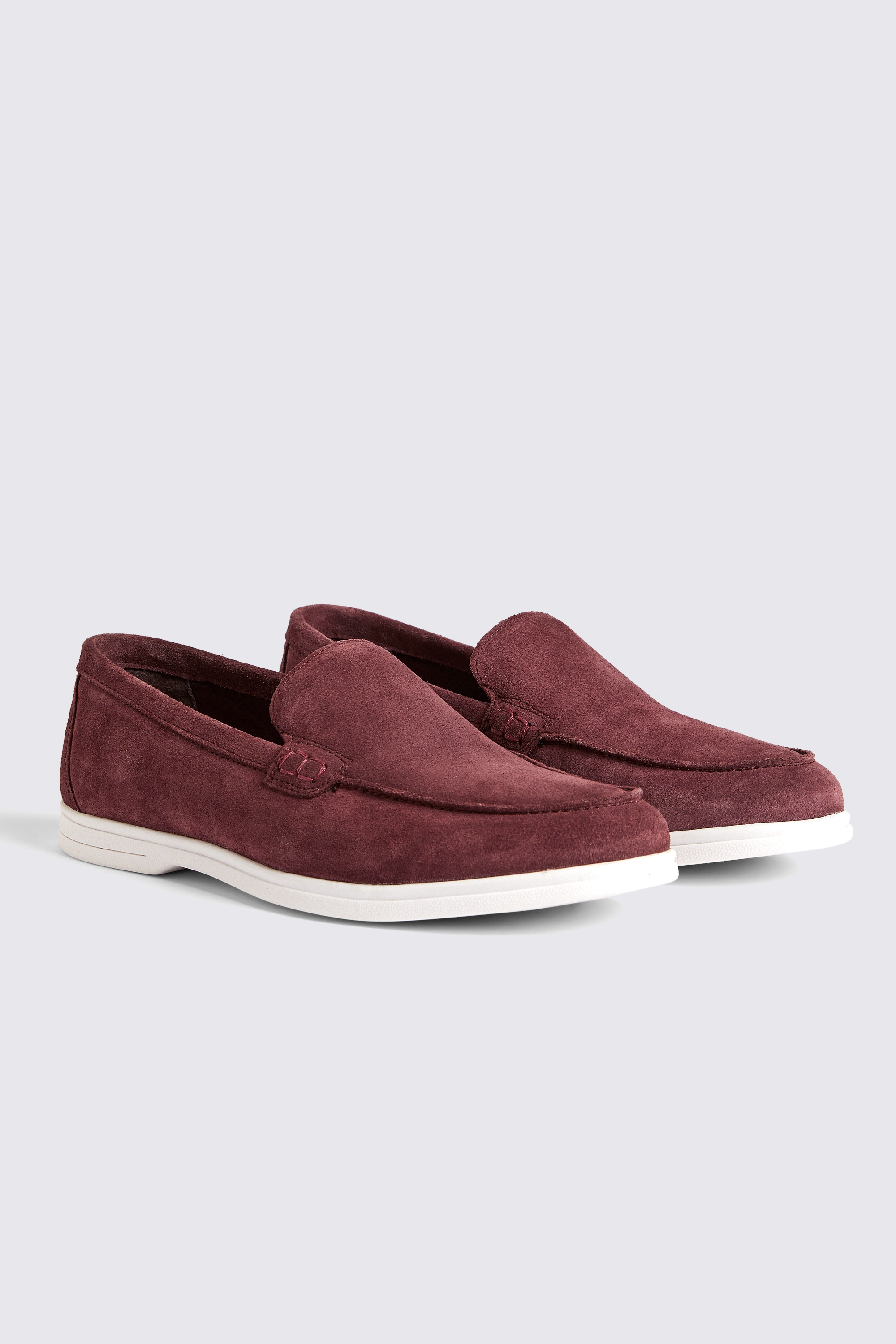 Lewisham Dusty Pink Suede Casual Loafers