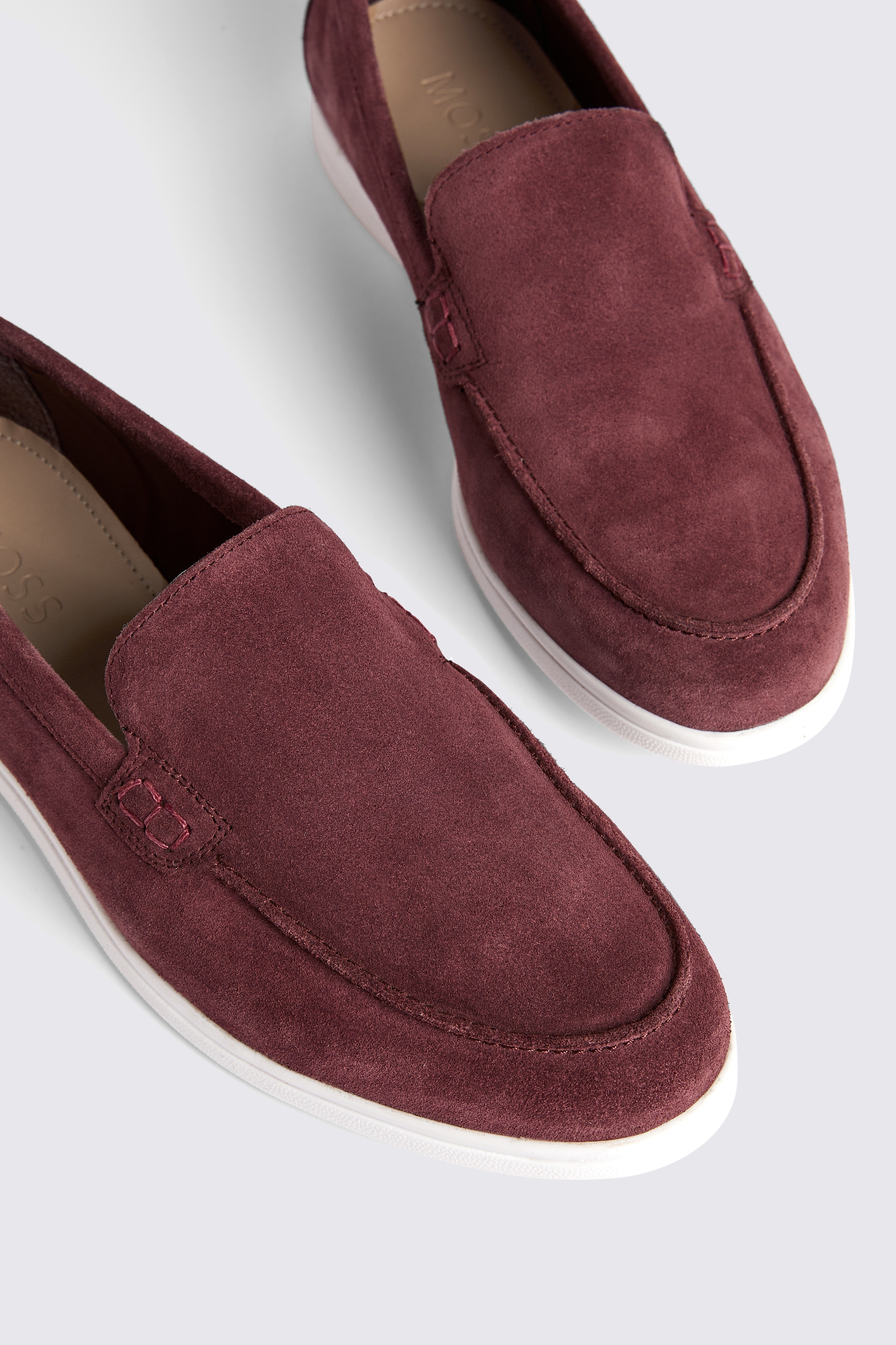 Lewisham Dusty Pink Suede Casual Loafers
