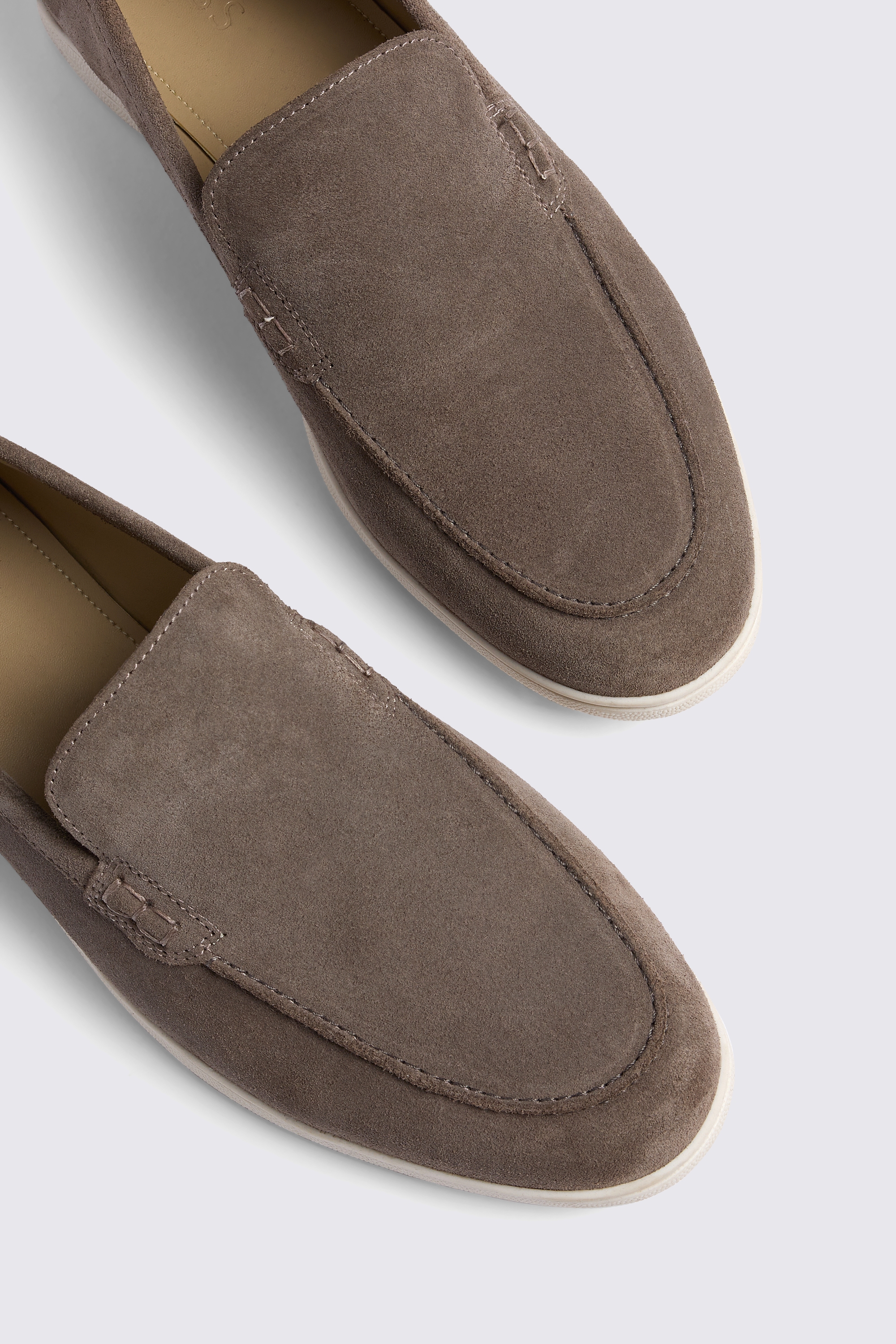 Lewisham Almond Suede Casual Loafers