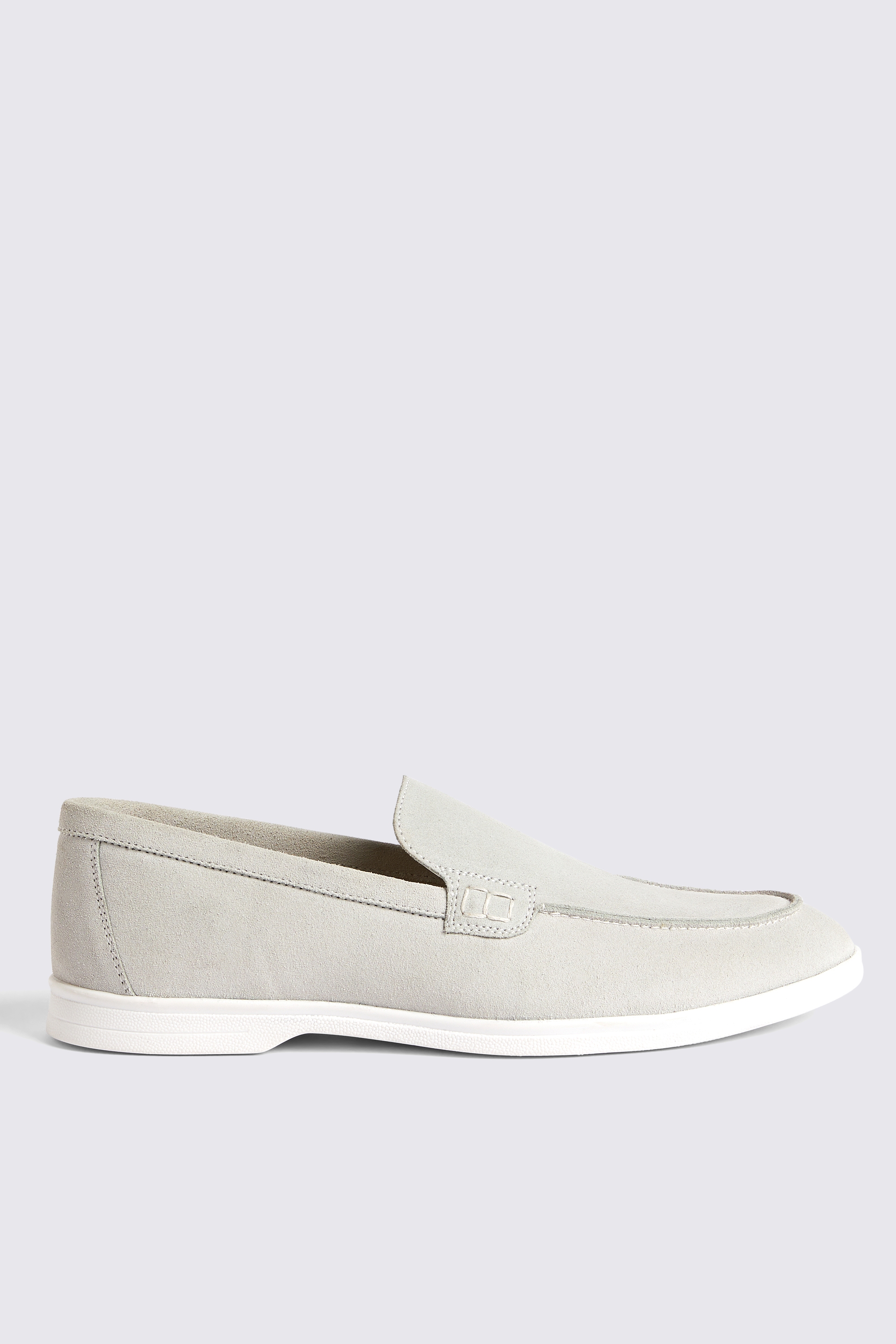 Lewisham Ivory Suede Casual Loafers
