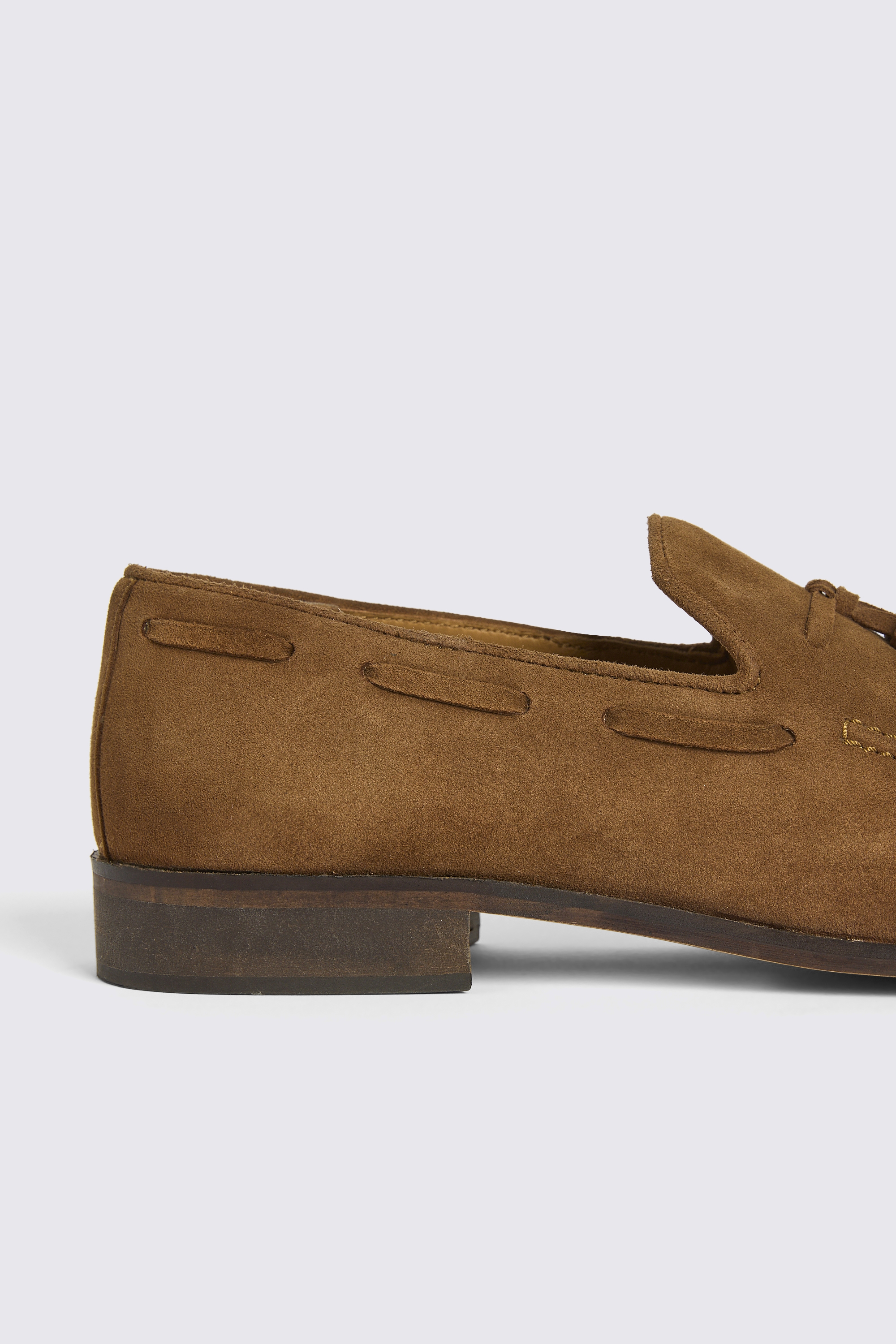 Highgate Tan Suede Tassel Loafers