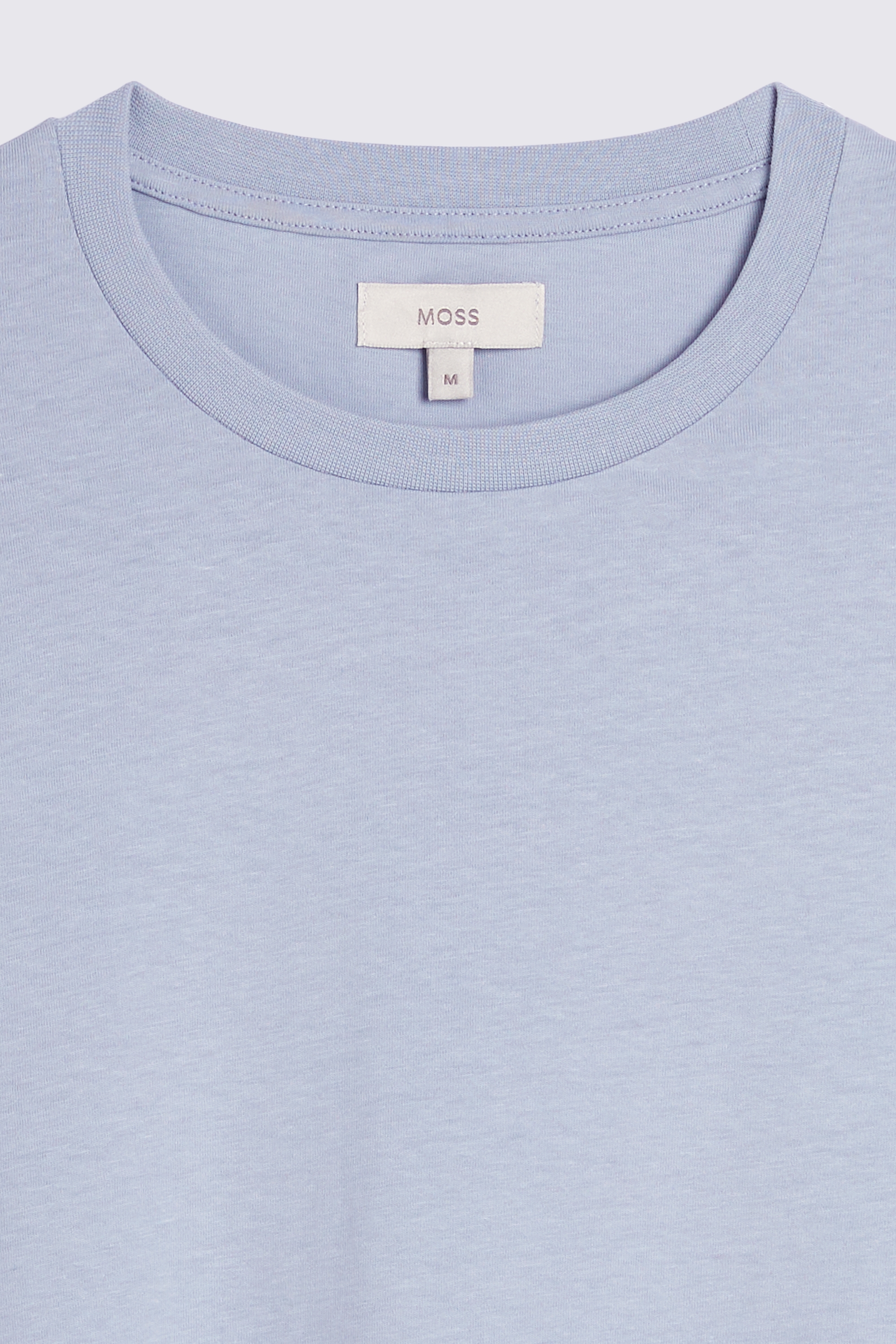 Light Blue Crew-Neck T-Shirt