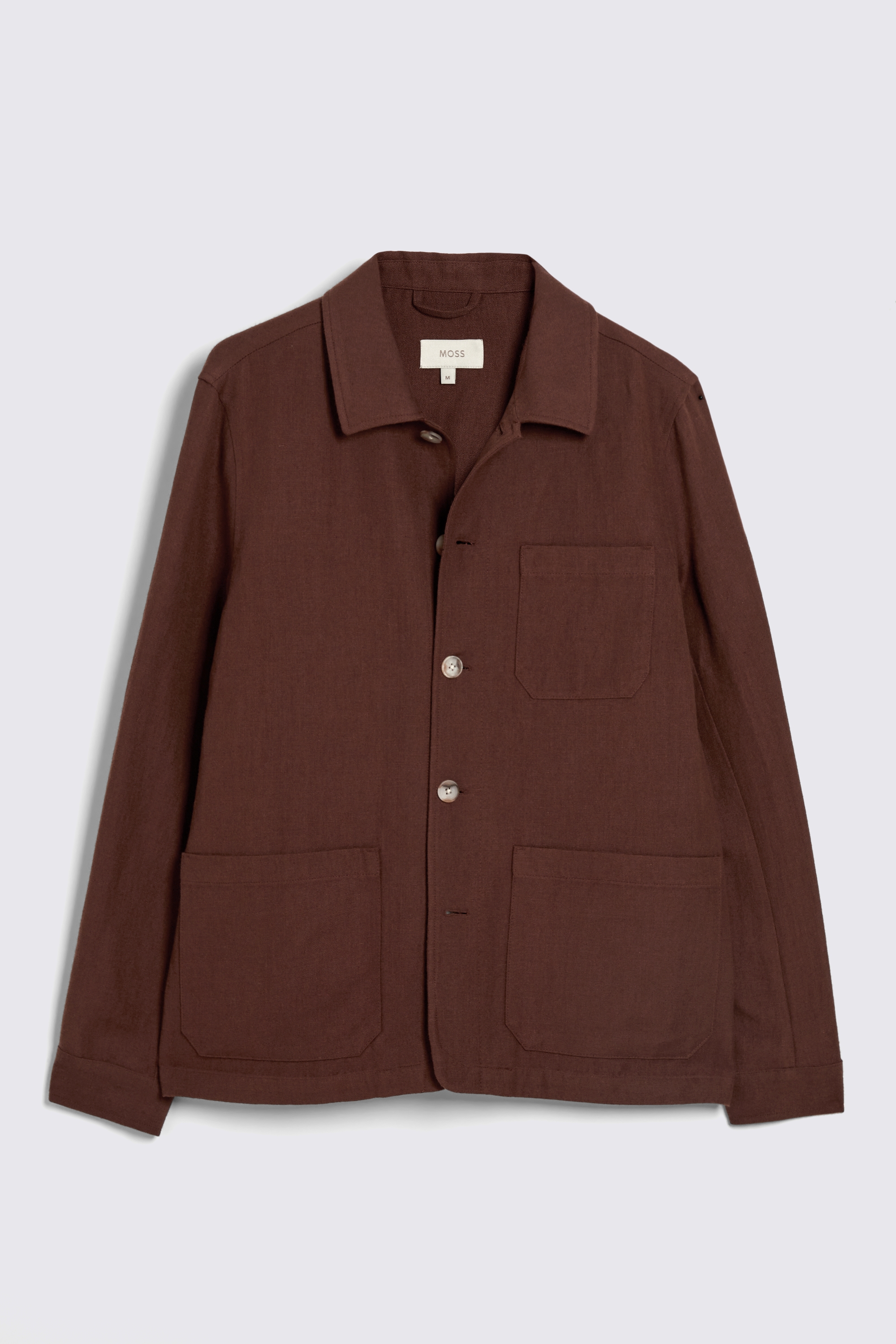Copper Wool Linen Shacket