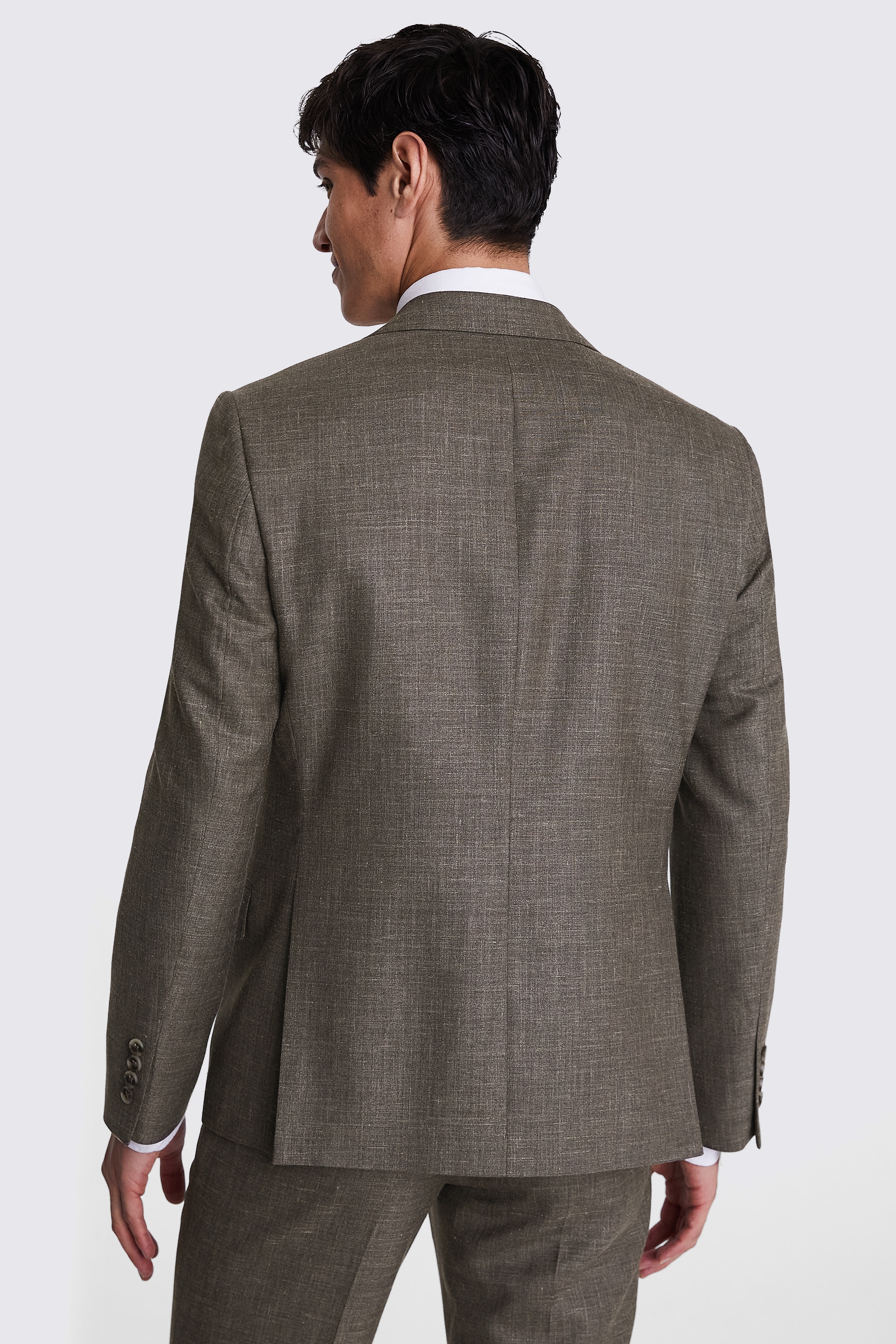 Italian Tailored Fit Brown Suit