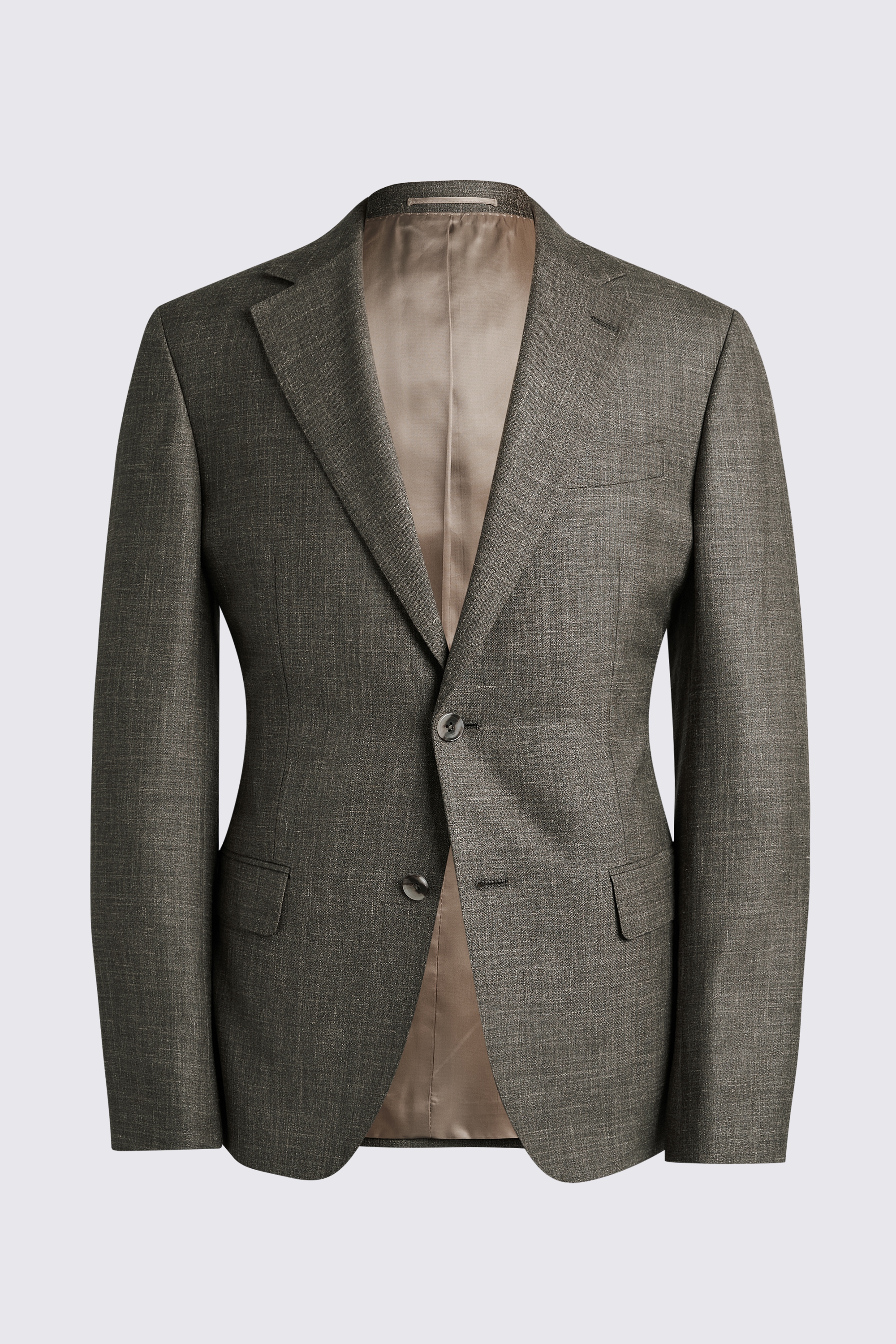 Italian Tailored Fit Brown Suit