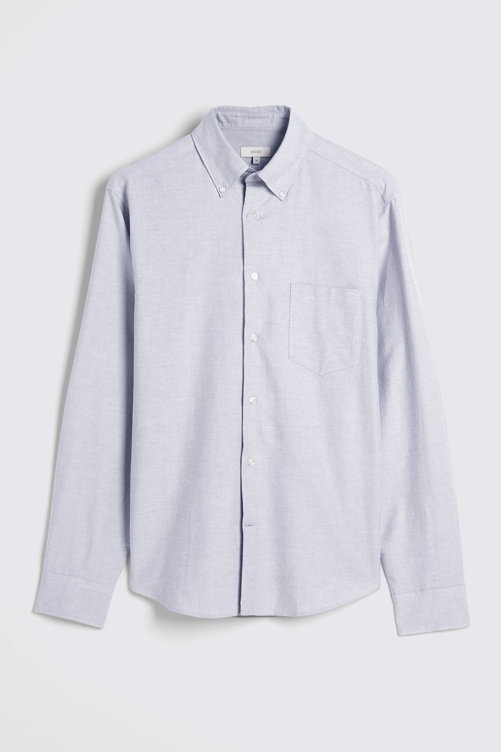 Light Taupe Washed Oxford Shirt