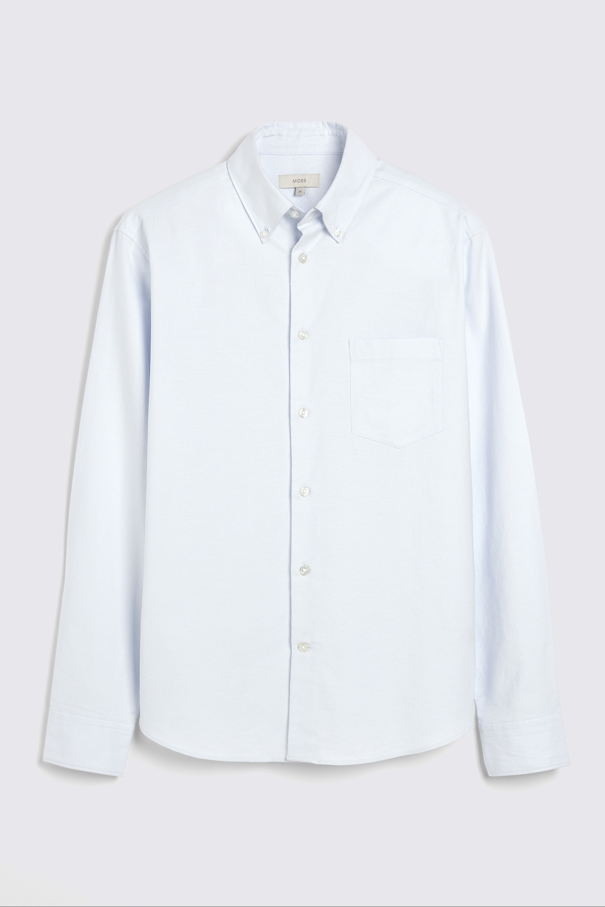 Light Blue Washed Oxford Shirt