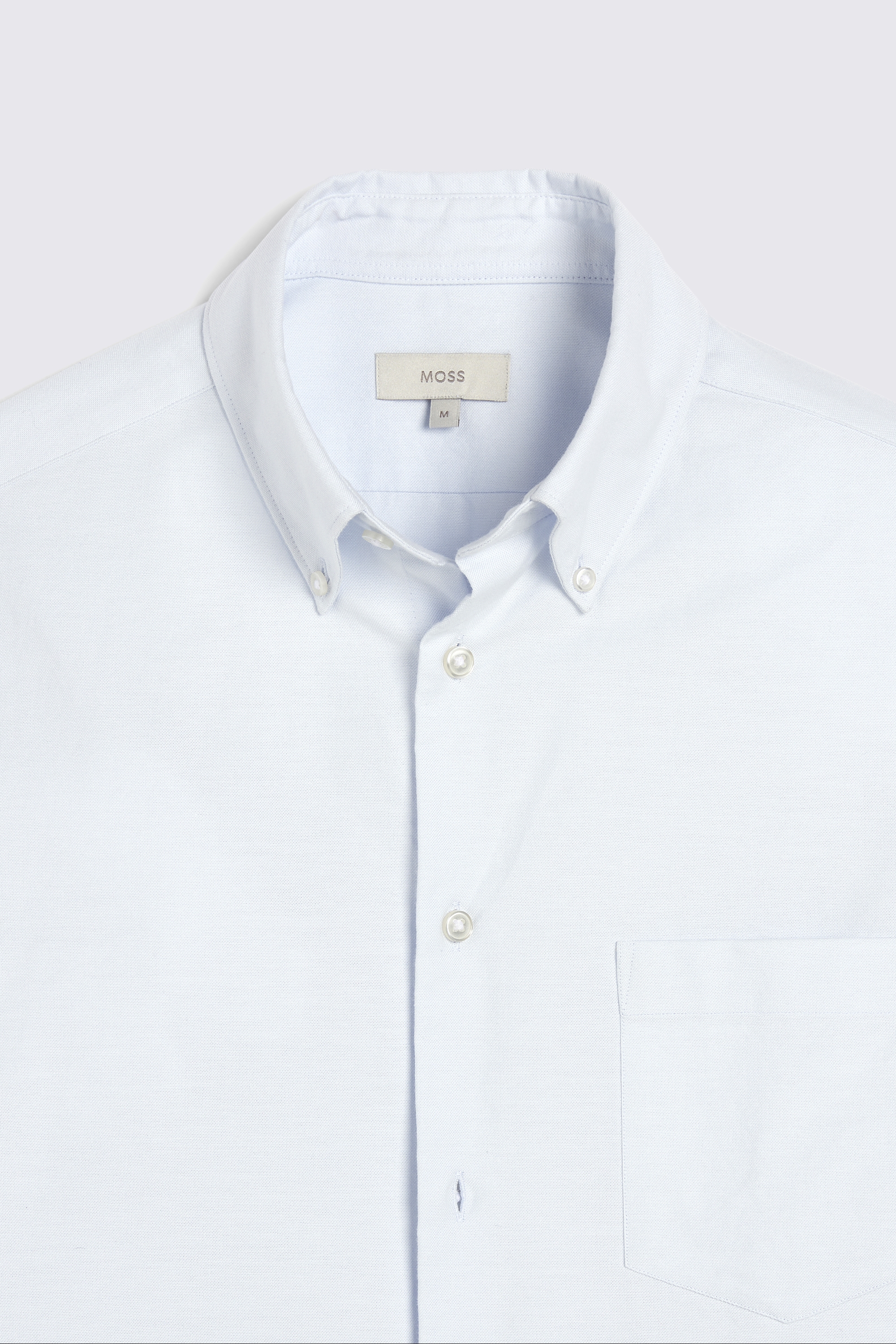 Light Blue Washed Oxford Shirt