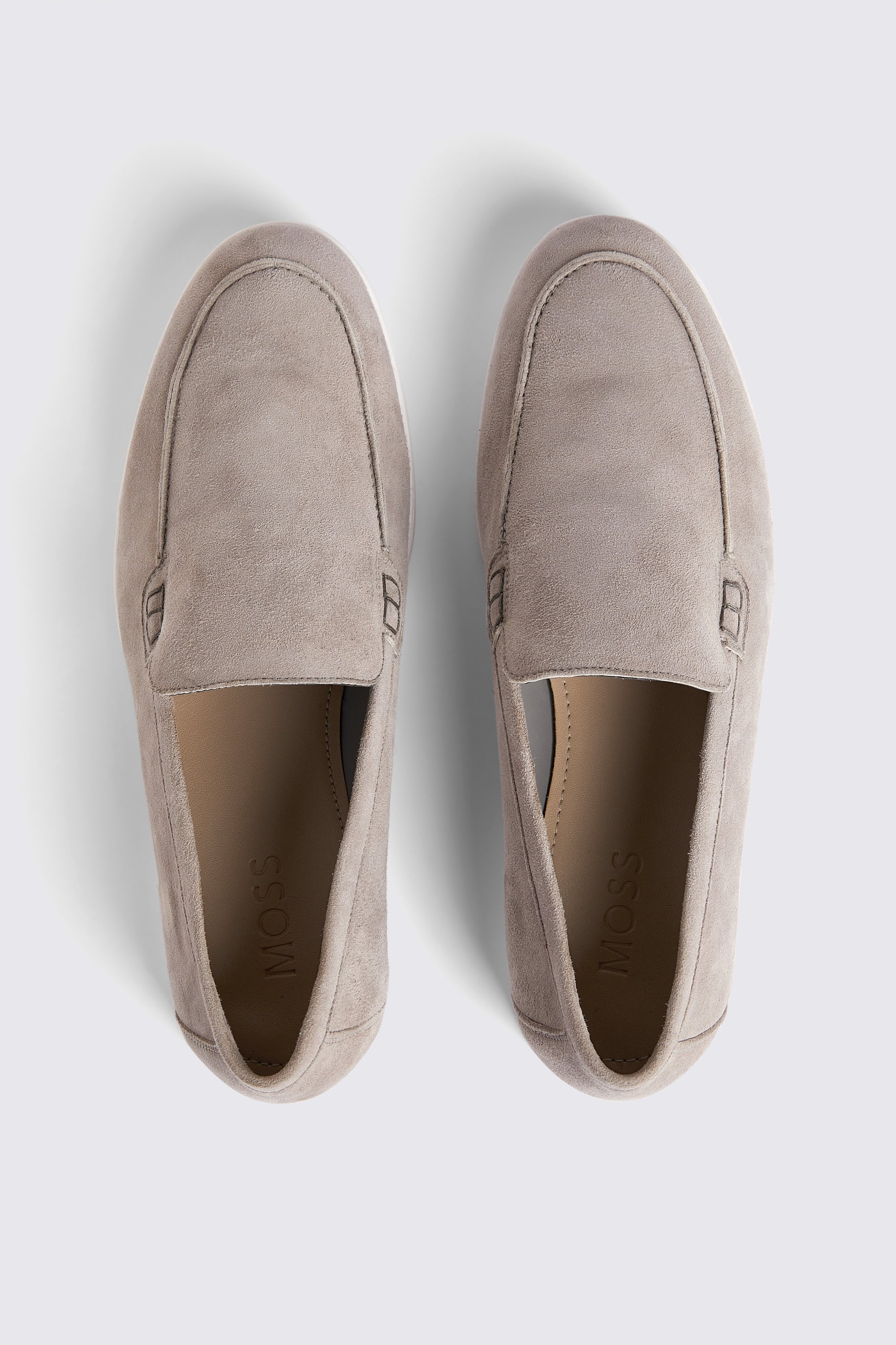 Lewisham Taupe Suede Casual Loafers