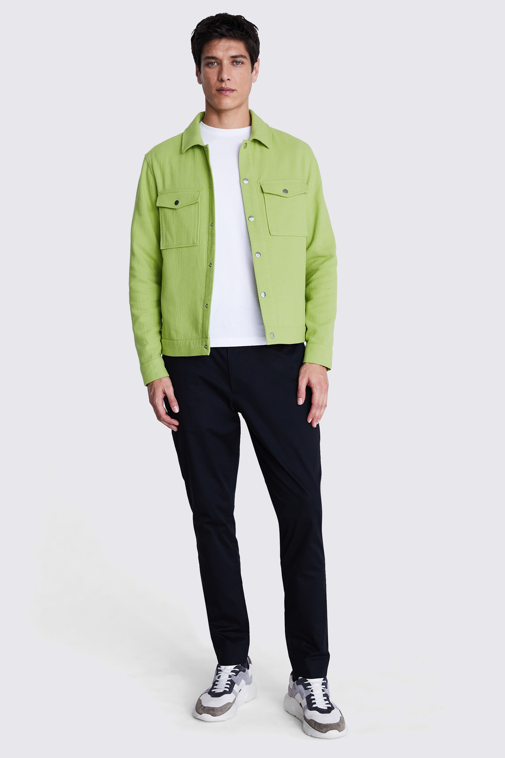 Acid Lime Trucker Jacket
