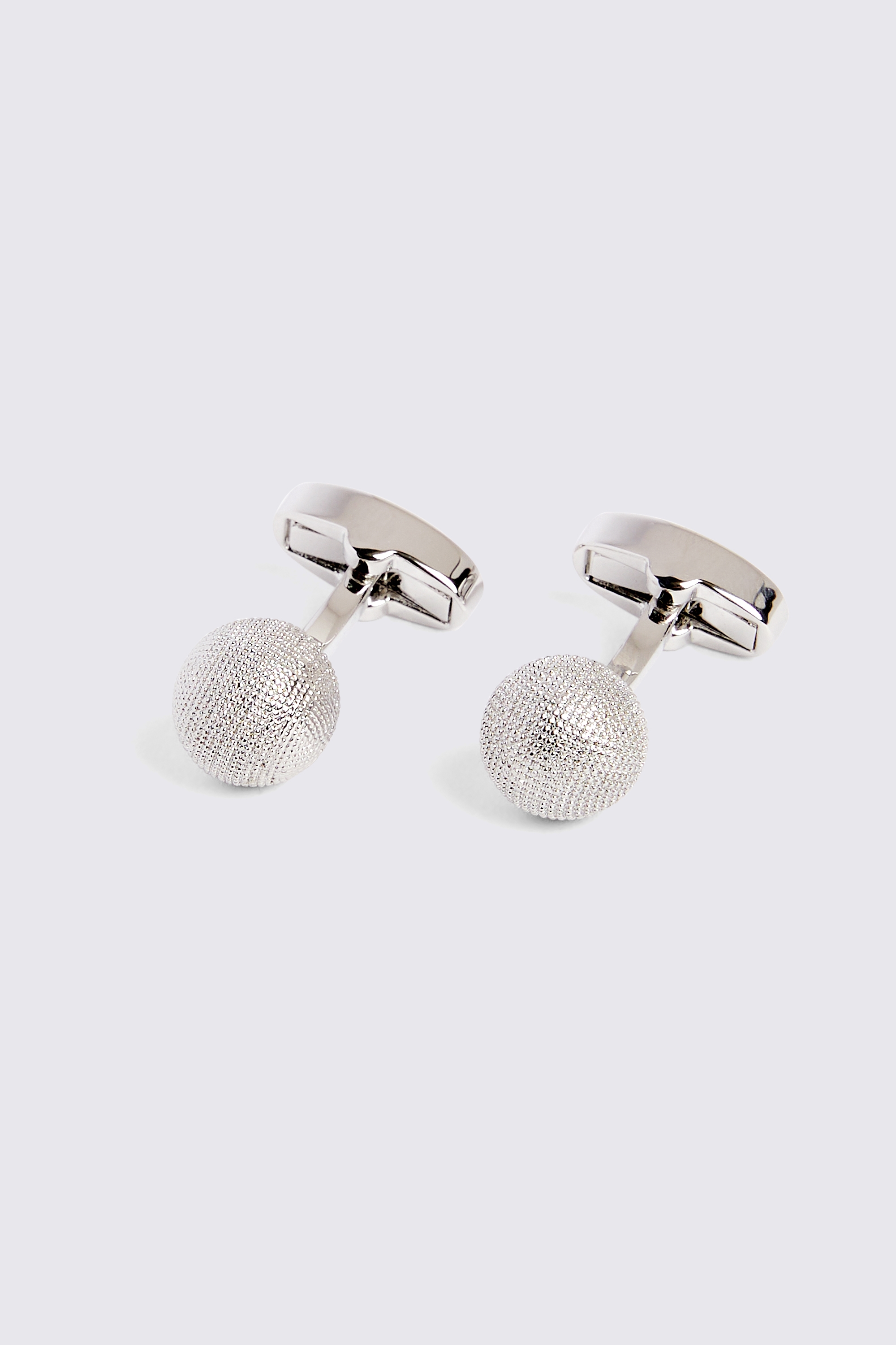 Silver Sphere Cufflinks