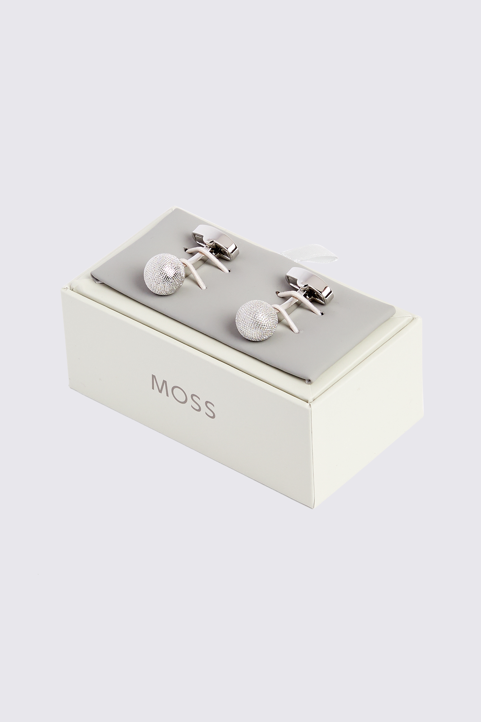 Silver Sphere Cufflinks