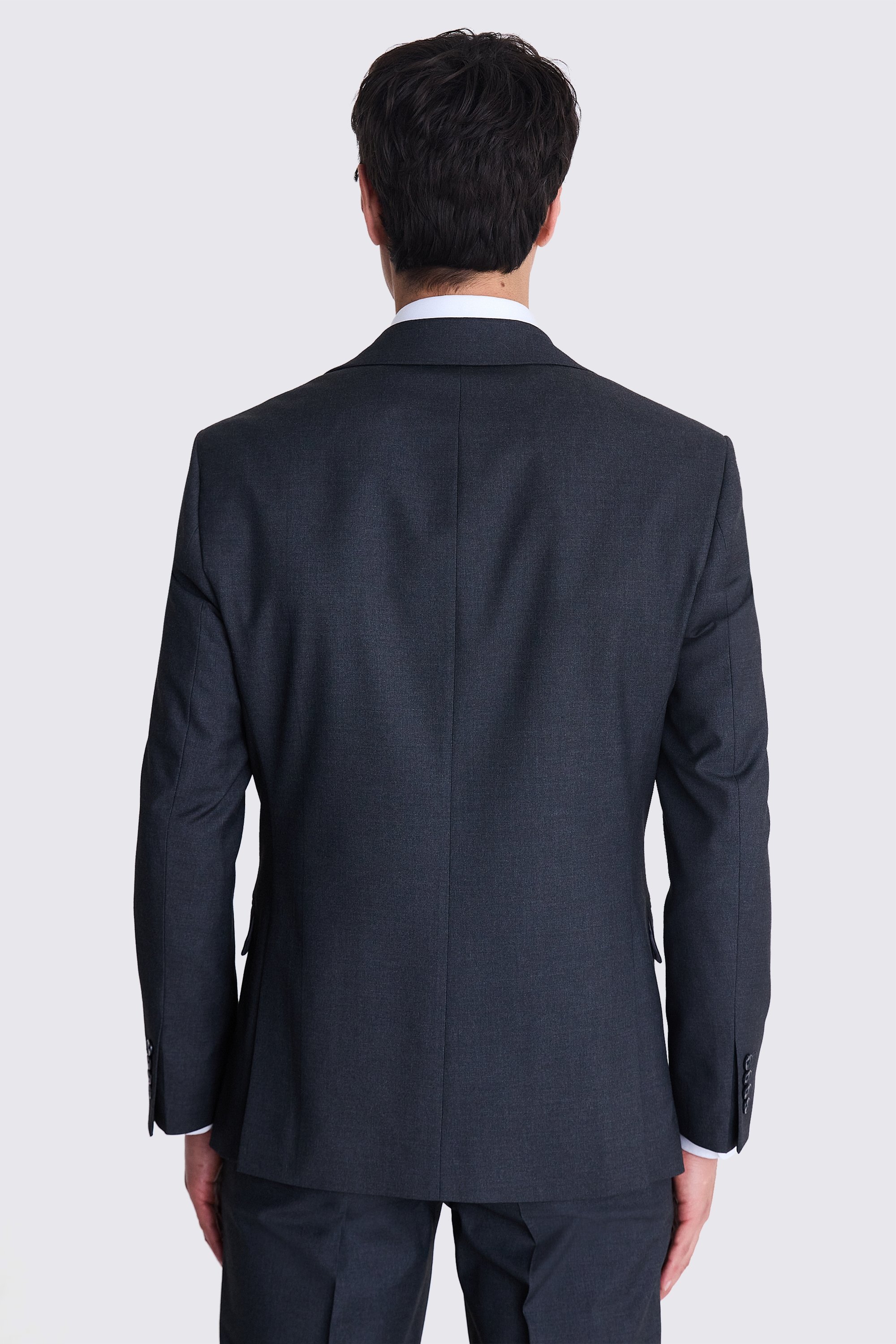 Custom Made charcoal stretch suit